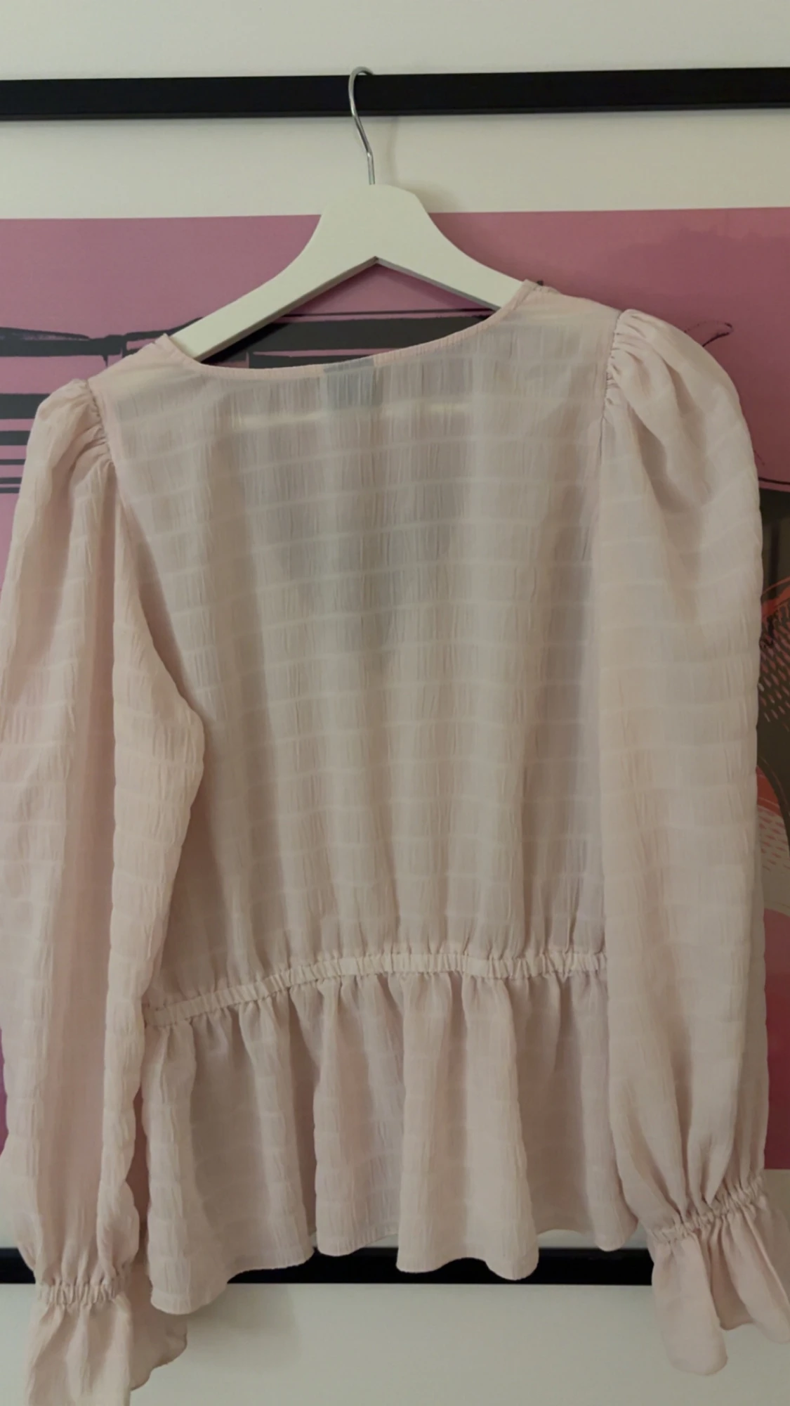 Ljusrosa blus - 1