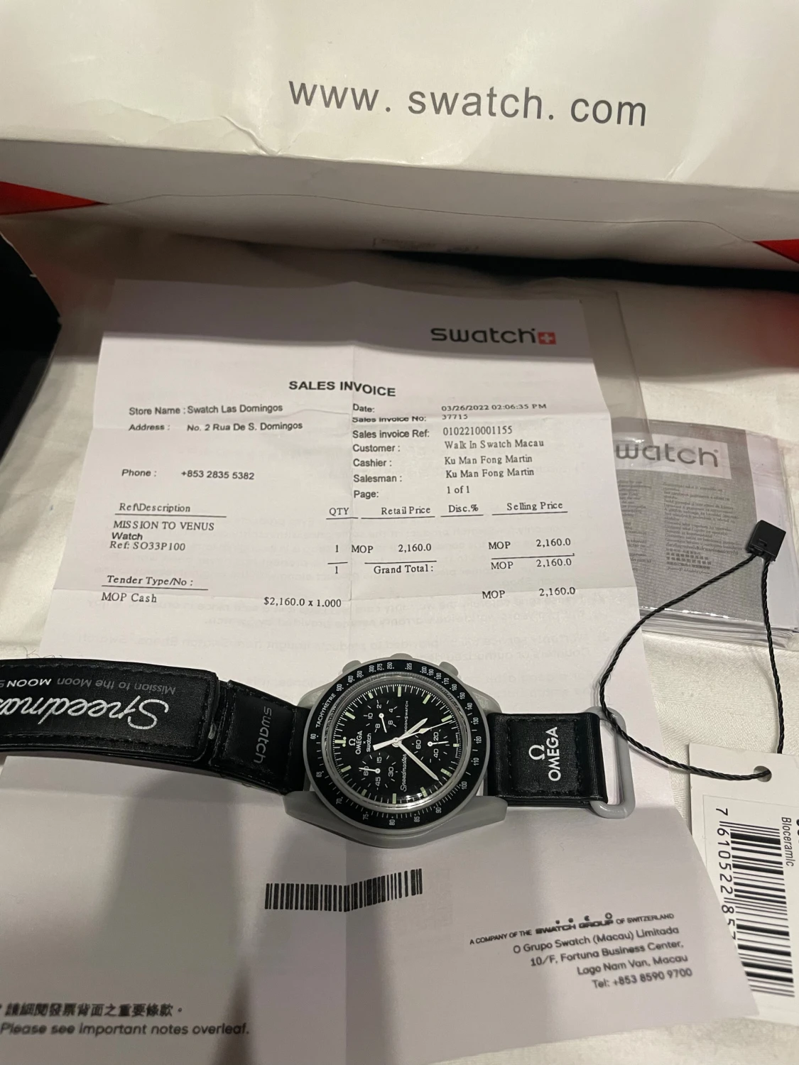 Omega x Swatch Speedmaster MoonSwatch - 3