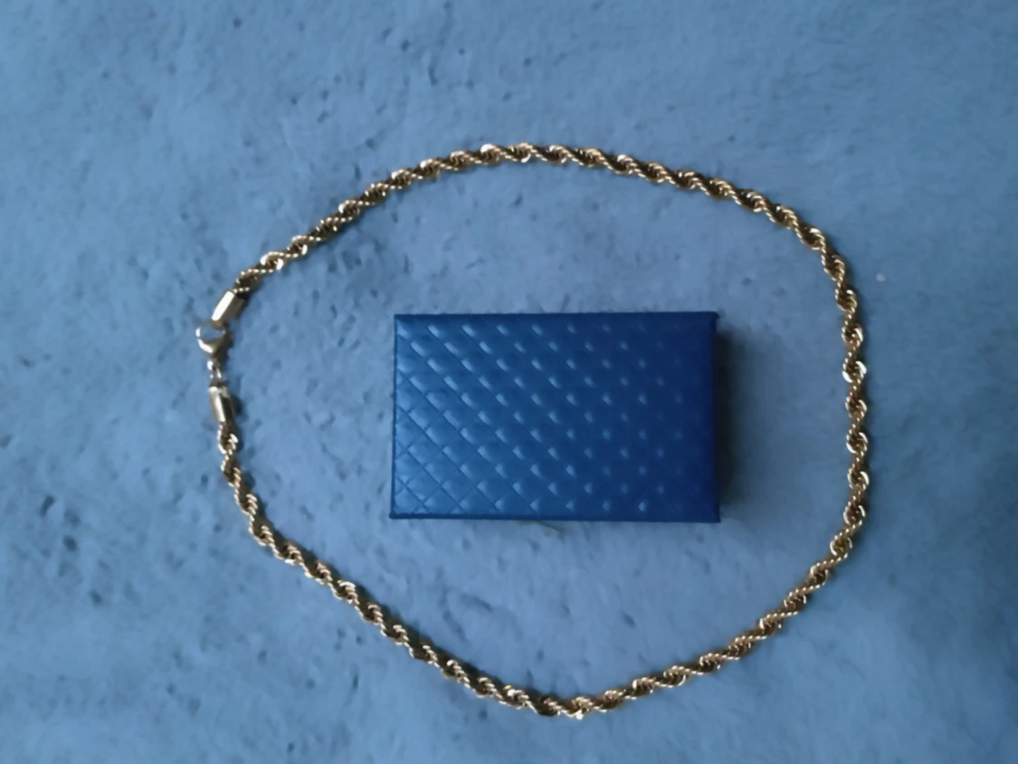 Guld planterat halsband - 3