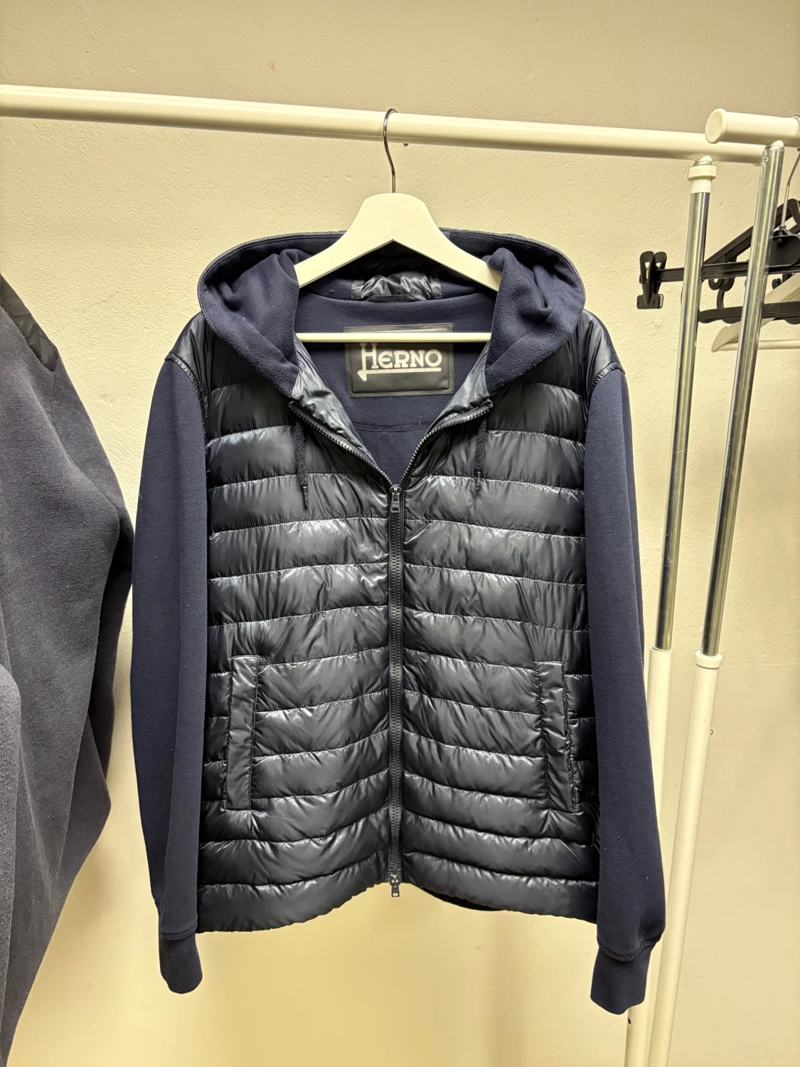 Herno hybrid cardigan