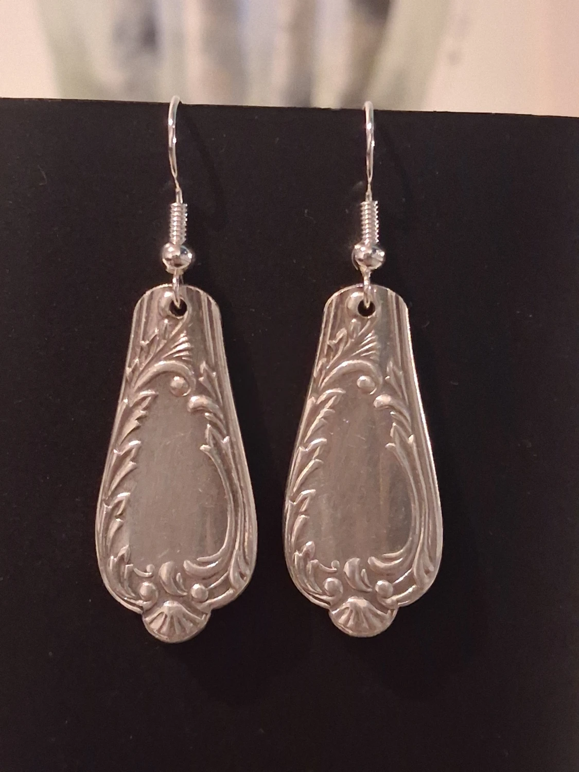 Handgjorda örhängen återbruk  - 1