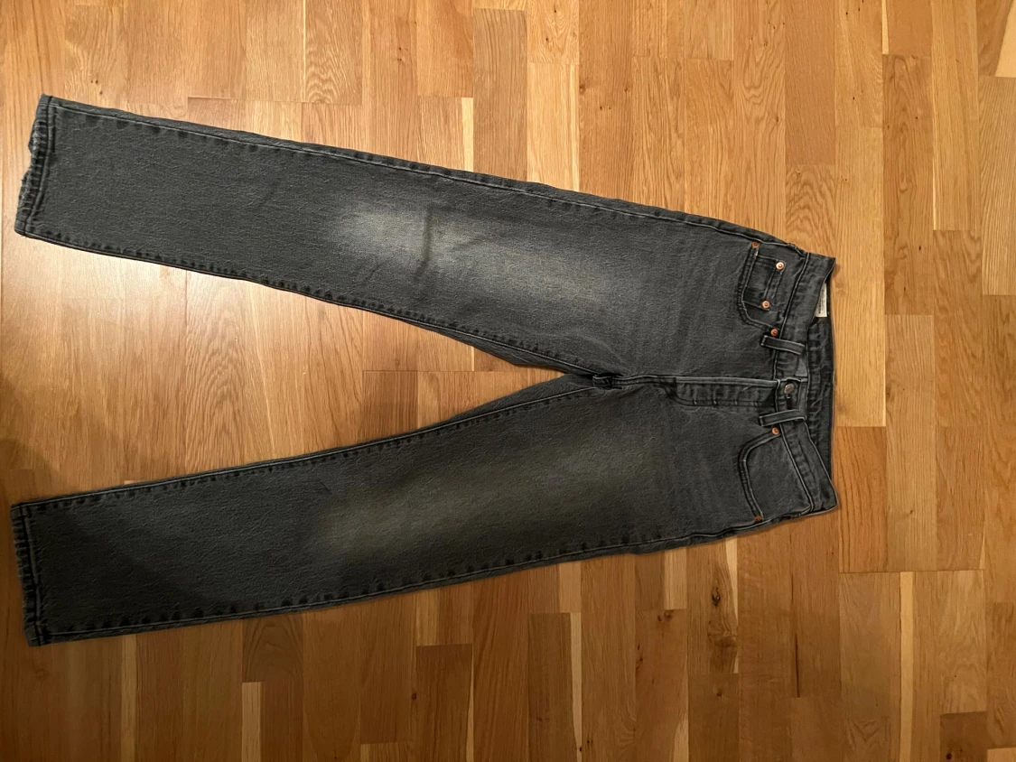 Levi's 501 grå jeans straight fit - 1