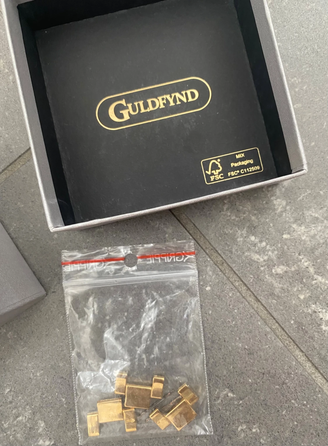 Guldig Klocka från Guldfynd  - 2