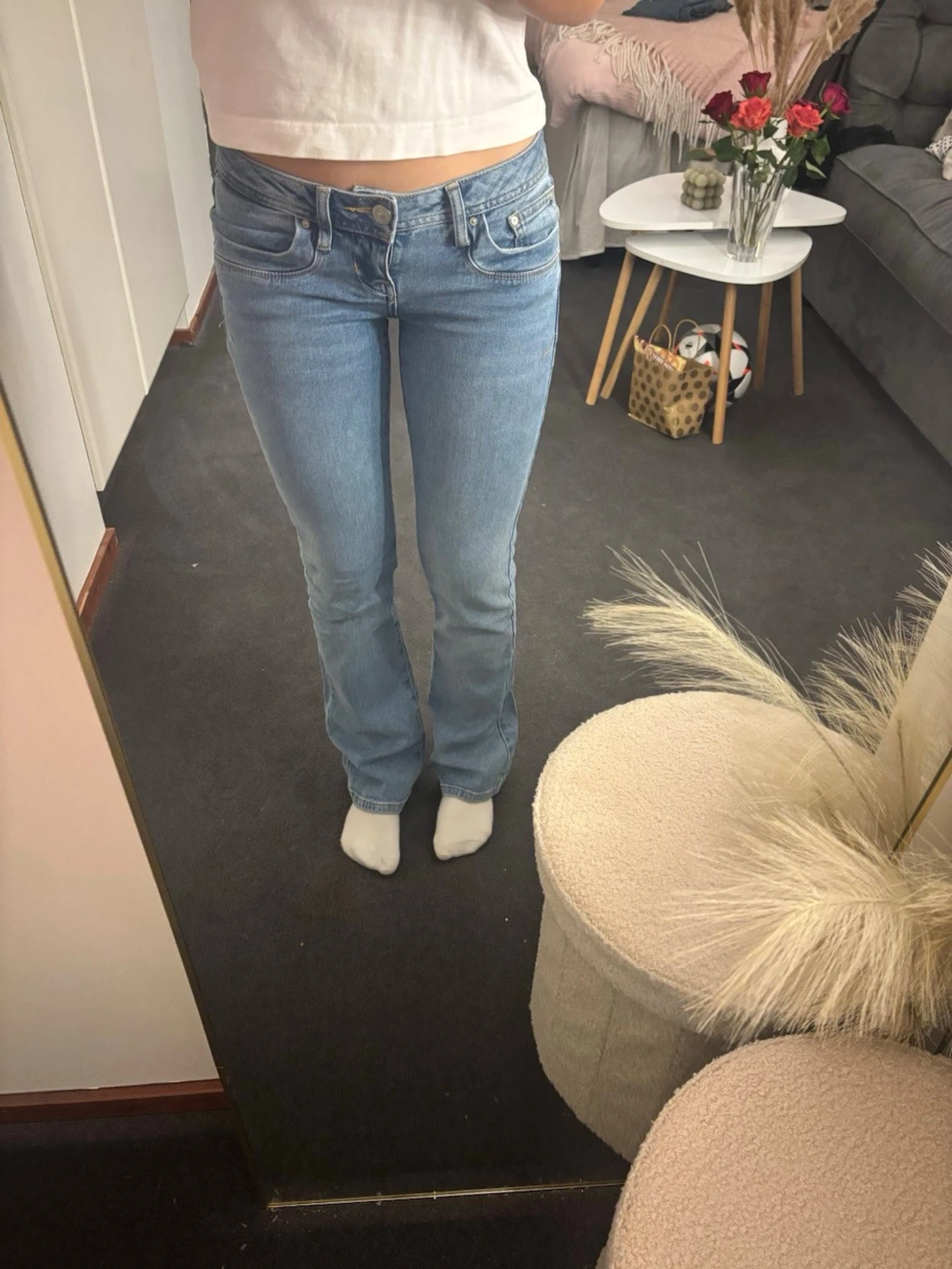 LTB Valerie ljusblå bootcut jeans