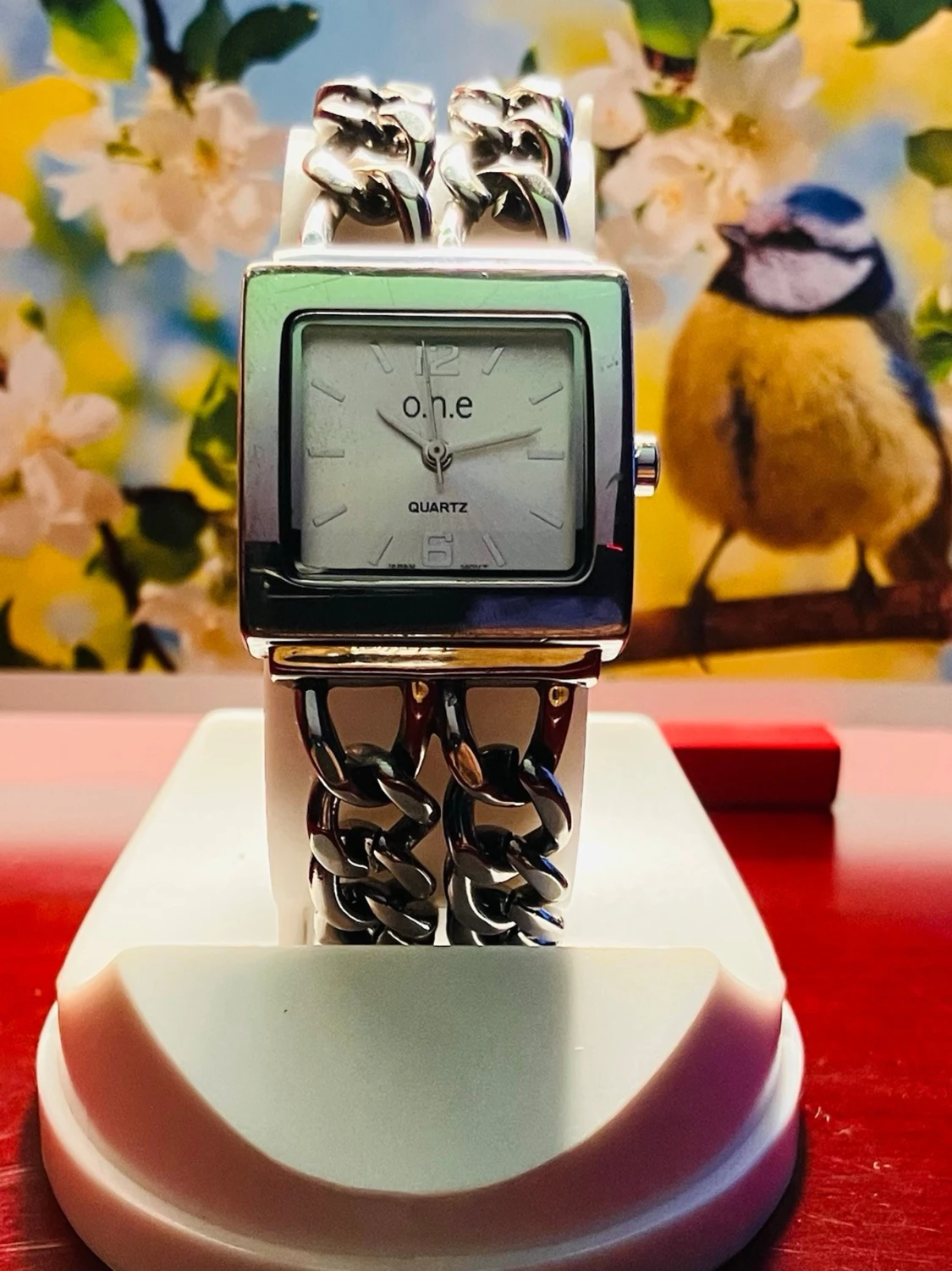 Klocka från O.N.E. med Chunky länkarmband