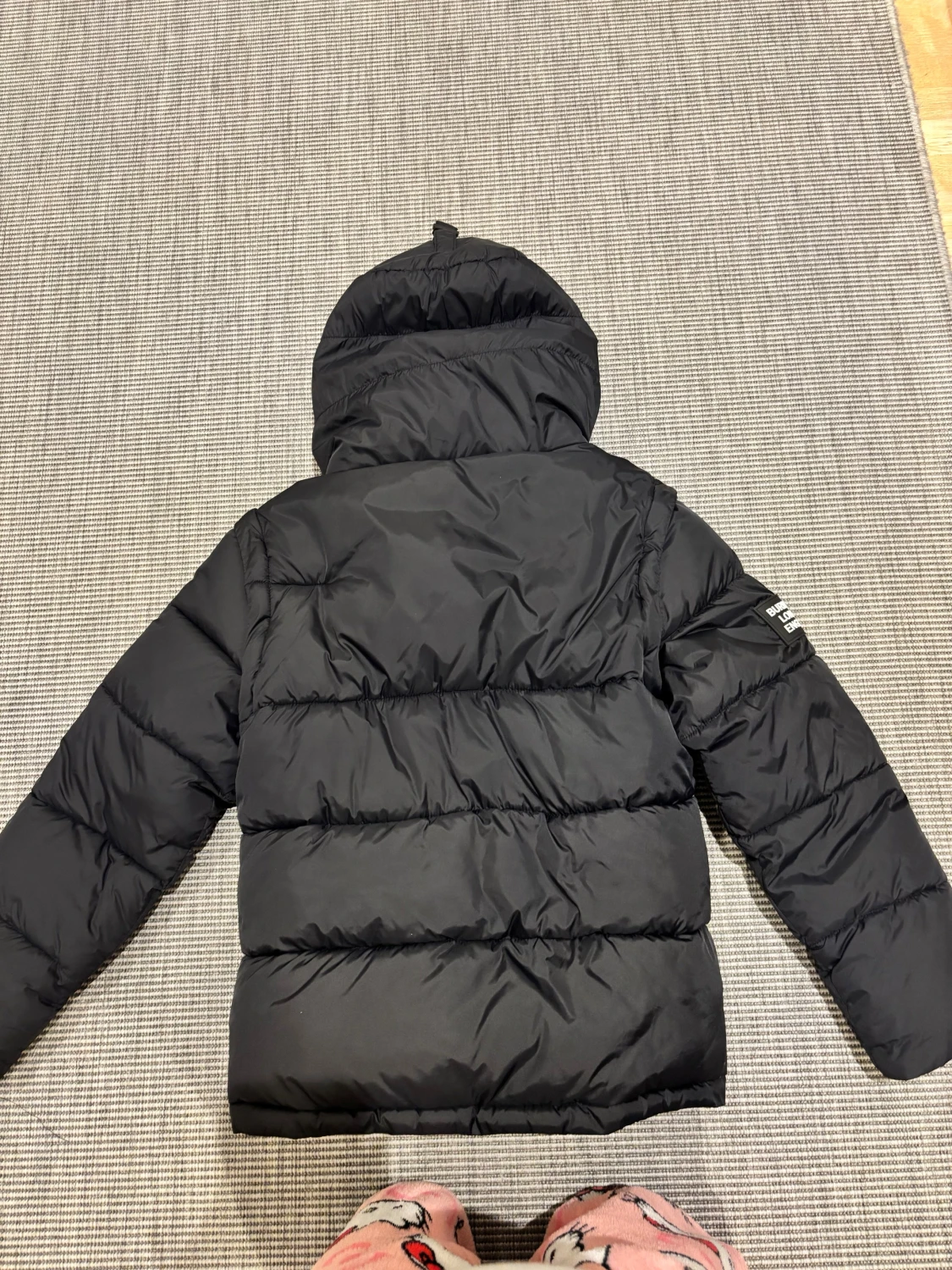 Svart pufferjacka från Burberry - 6