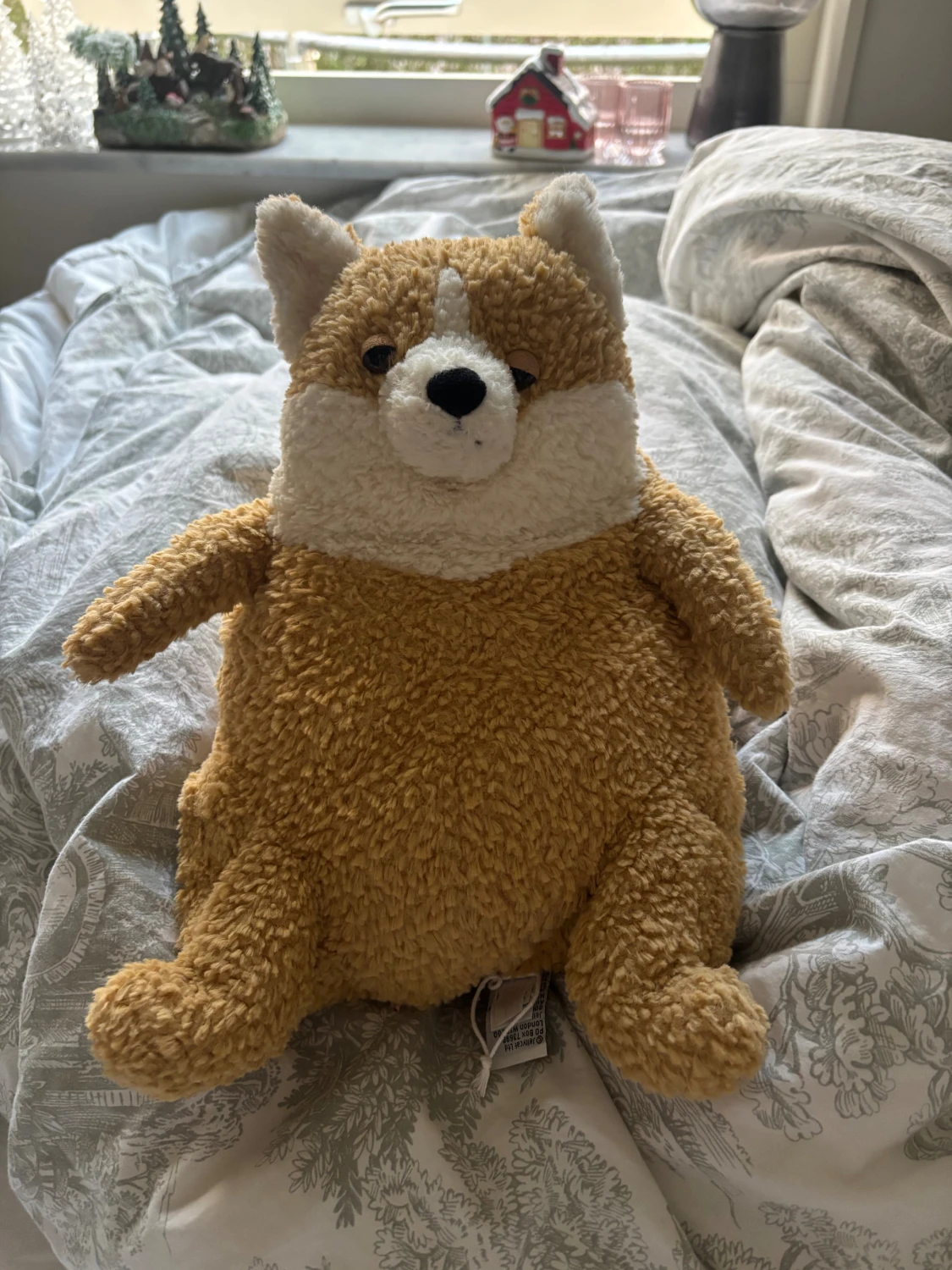 Jellycat beige pälsväst - 3