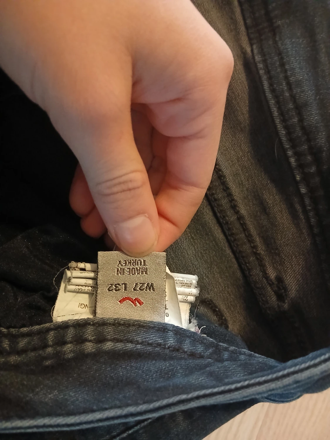 Mörkblå bootcut jeans från LTB - 5