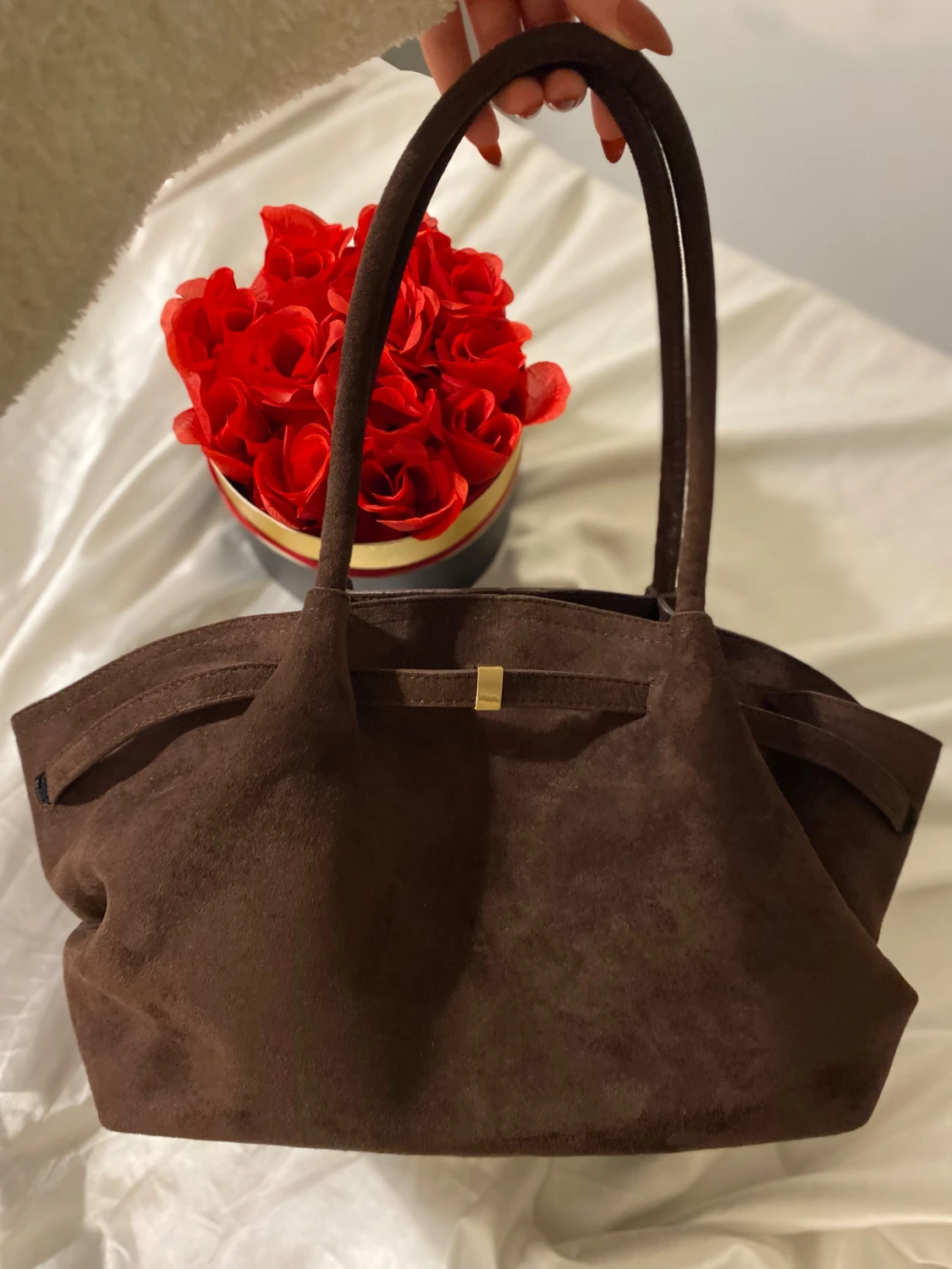 Brun mocka väska - 2