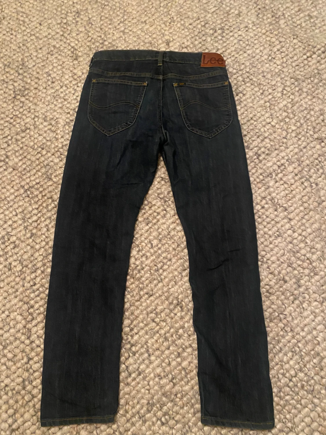 Mörkblå jeans från Lee - 1