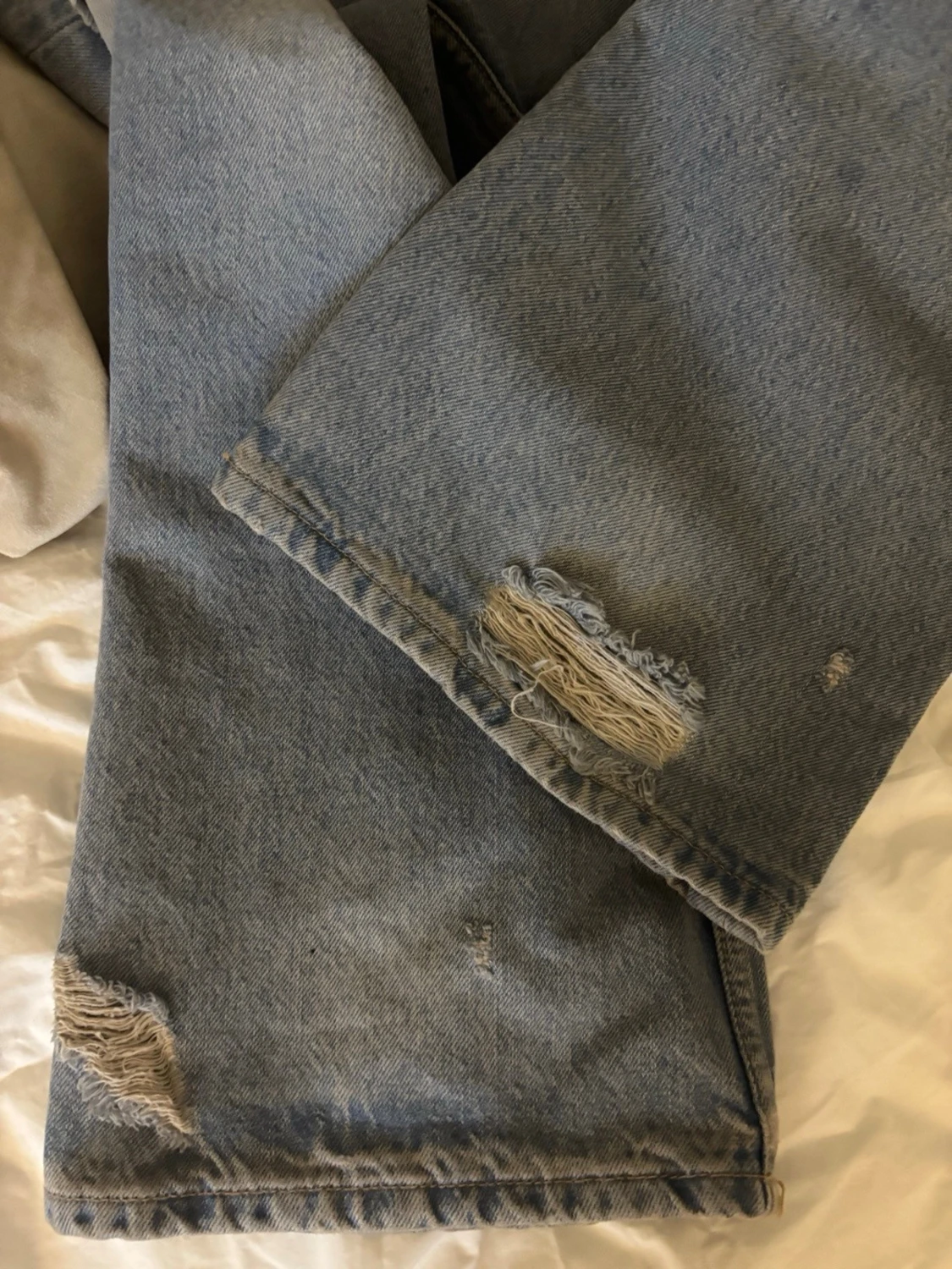 Blå snygga ”Baggy” jeans!!  - 3