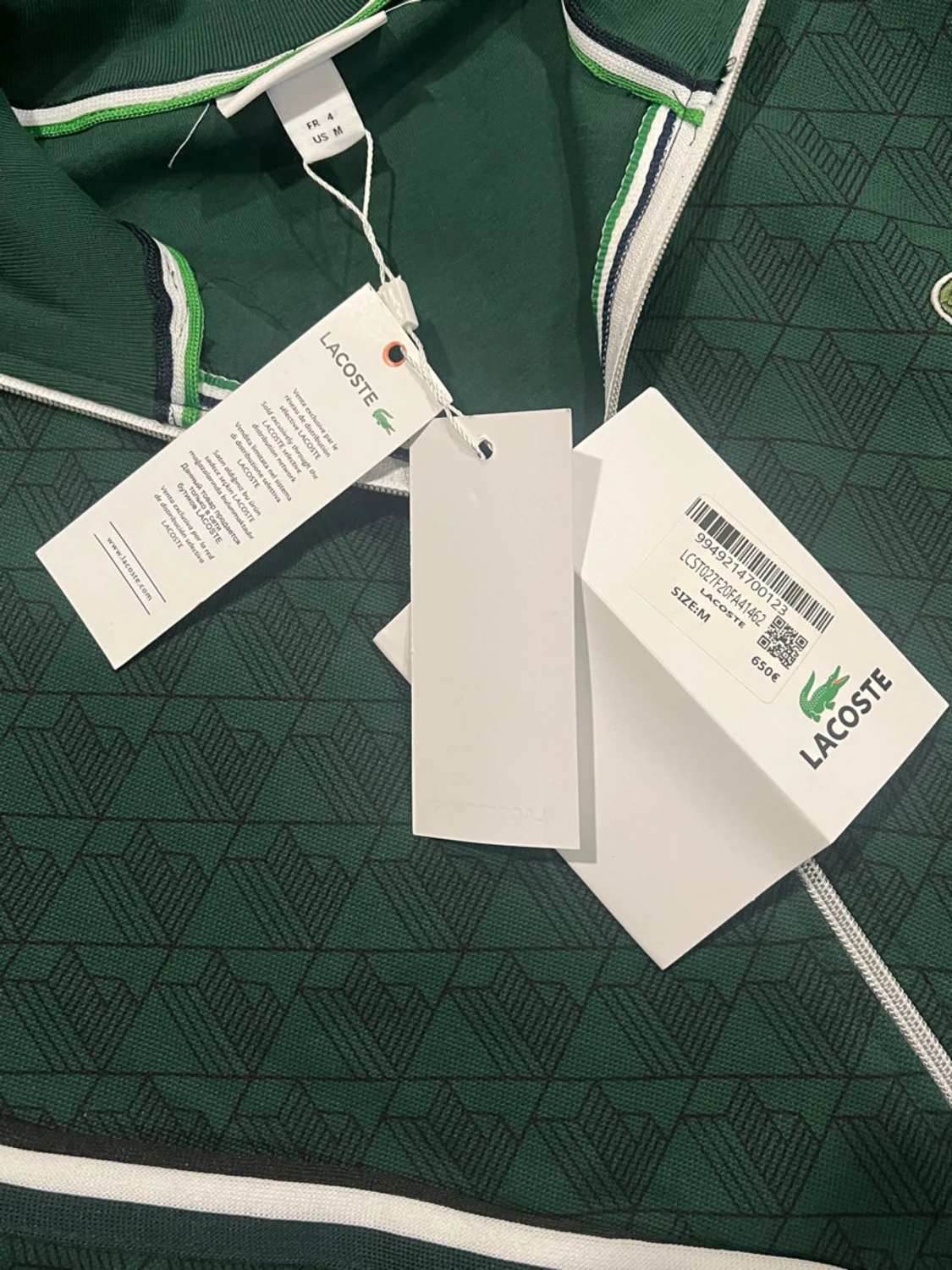 Grön ziptröja från Lacoste M - 4