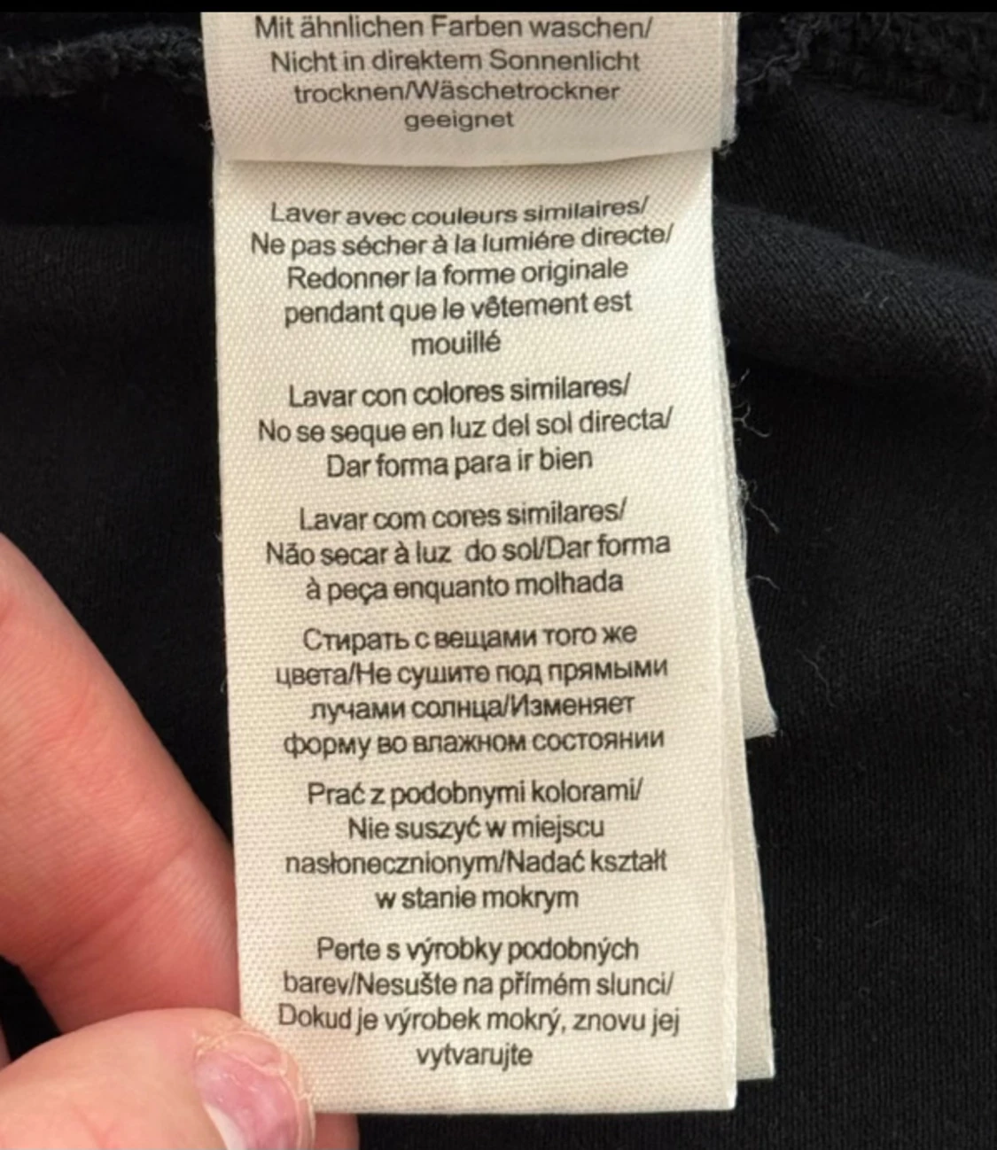 Svart Peak Performance pikétröja M - 1