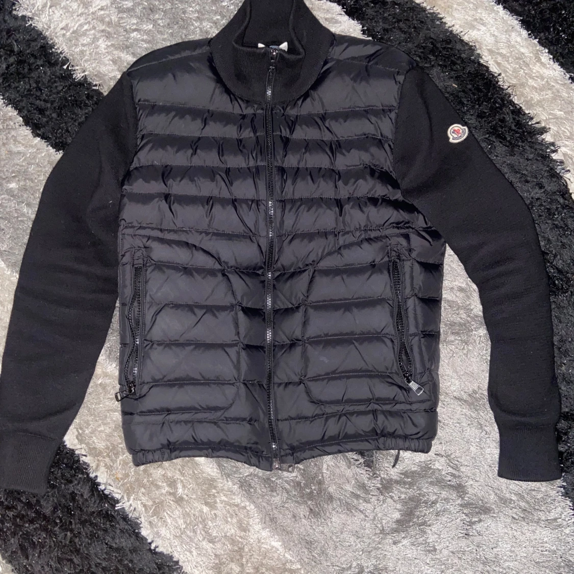 Svart Moncler cardigan