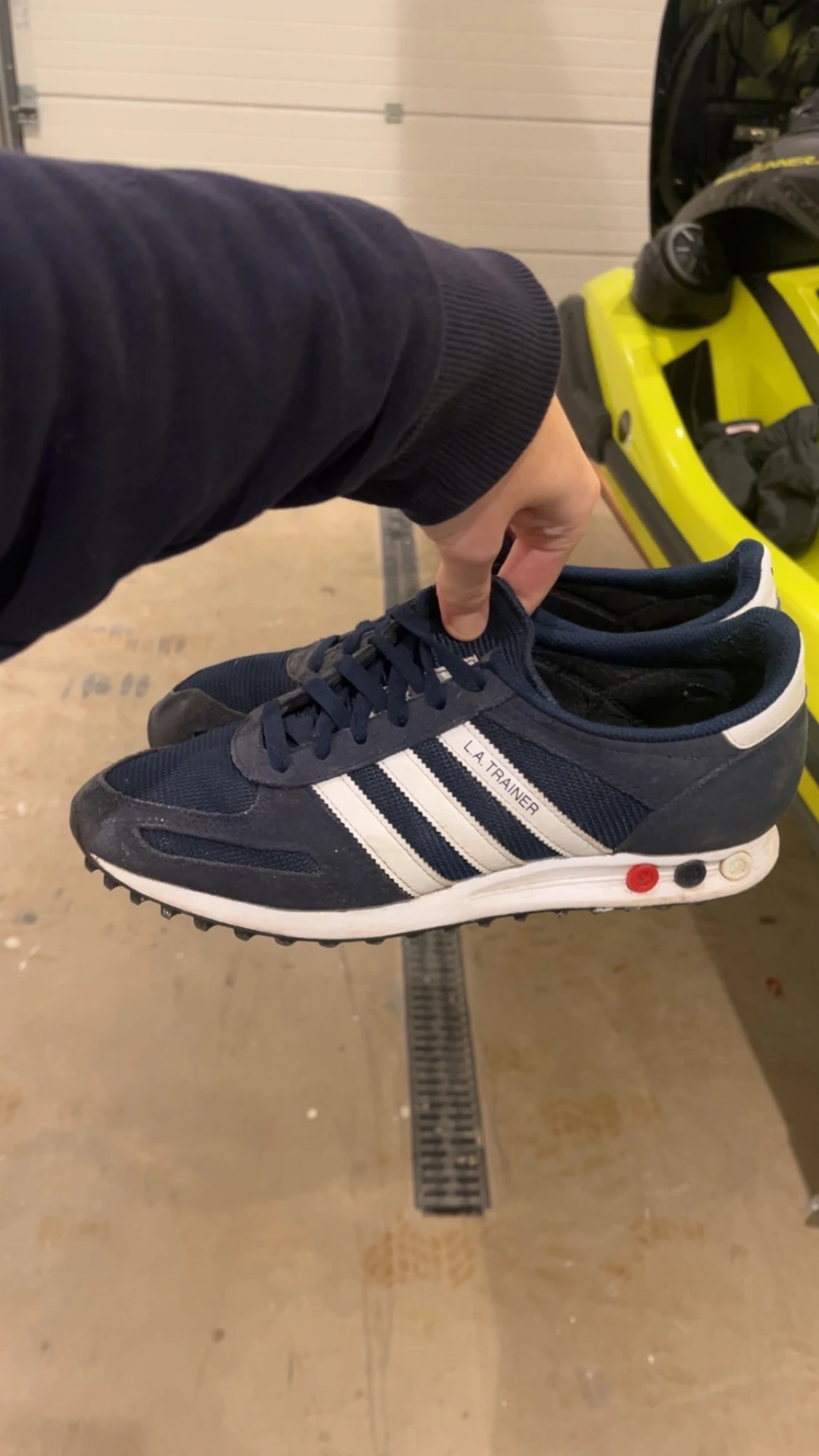 Adidas LA Trainer sneakers marinblå - 2