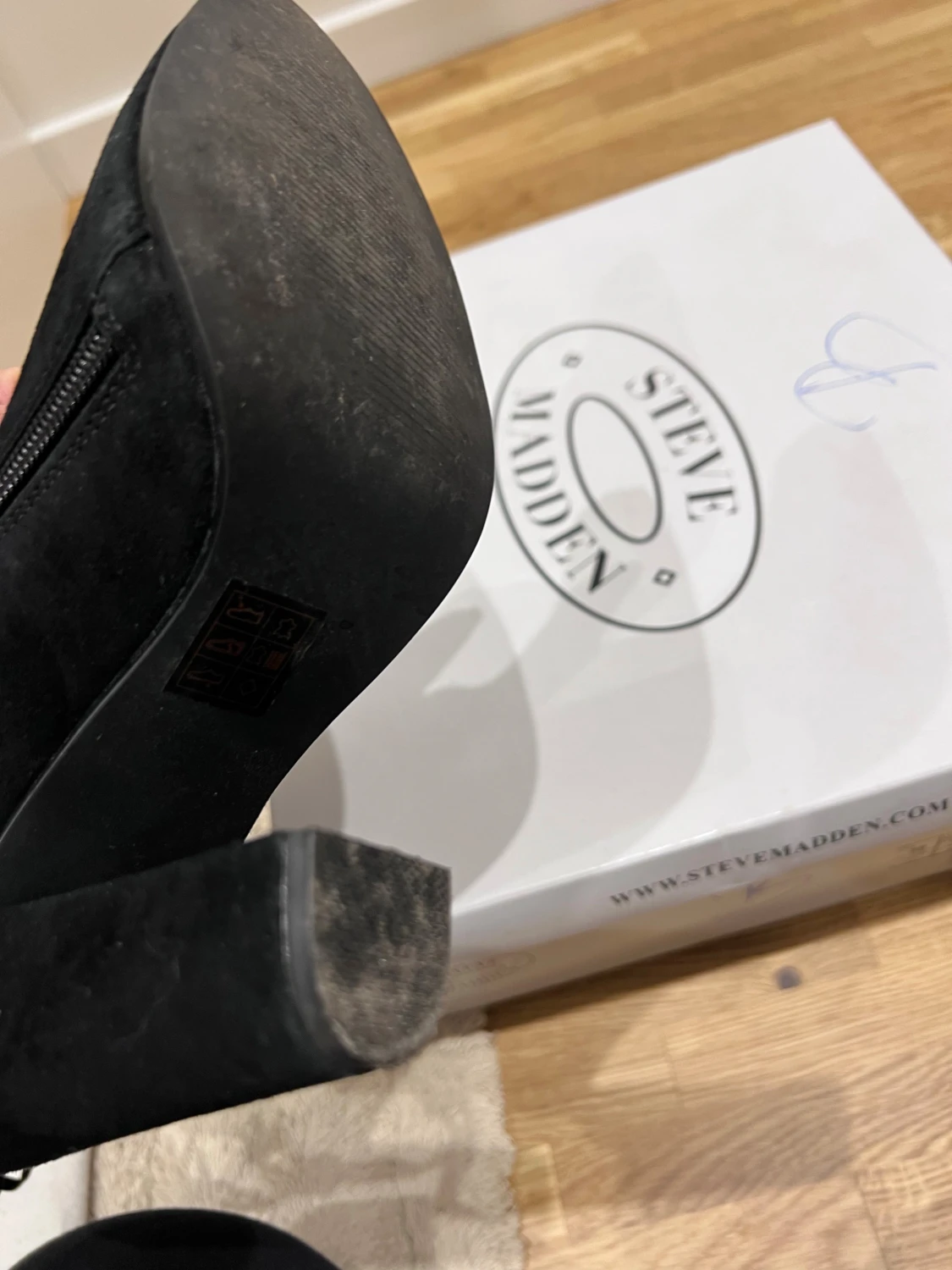 Svarta mocka stövletter från Steve Madden - 2