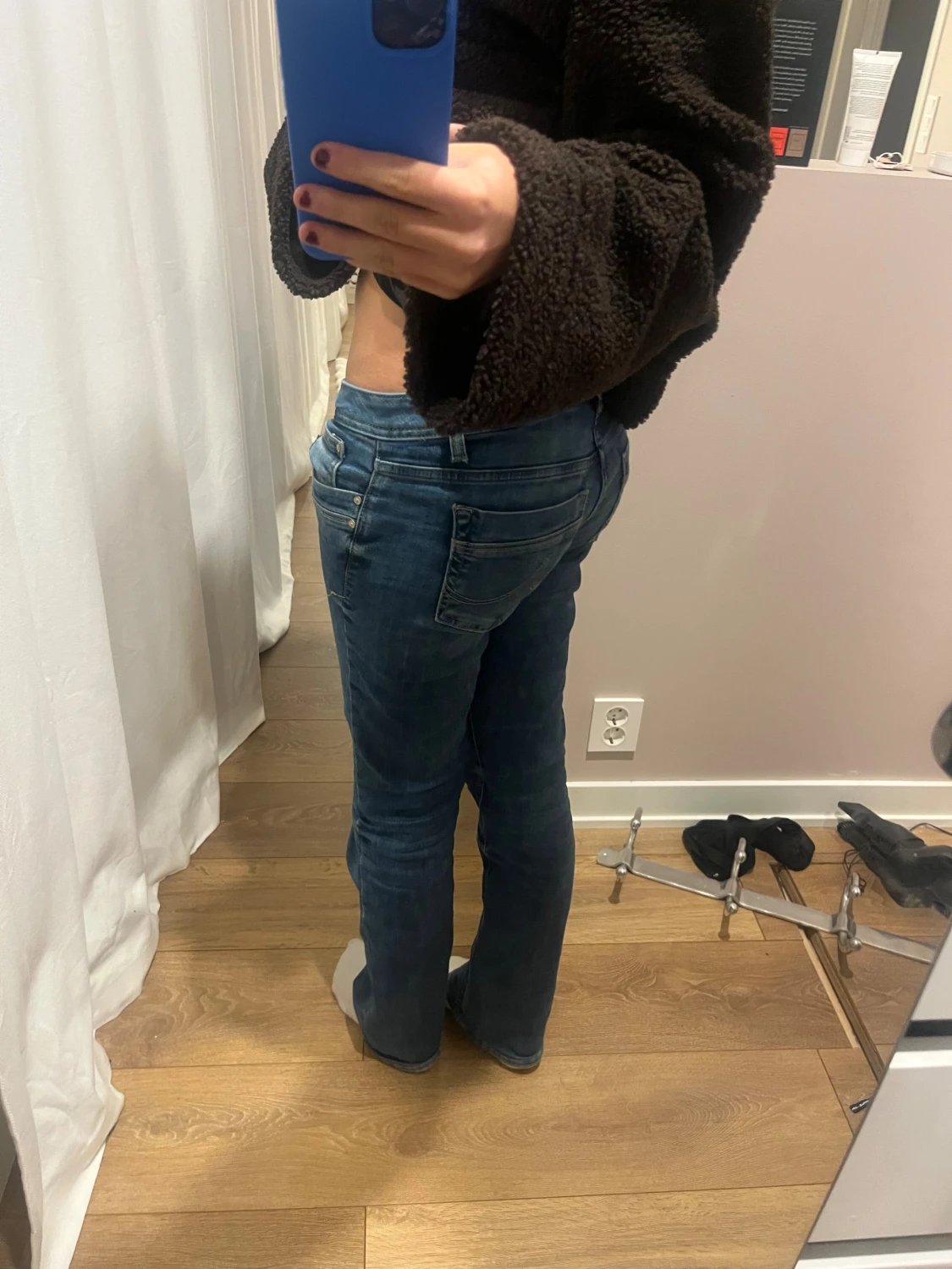 Blå bootcut jeans från LTB - 4