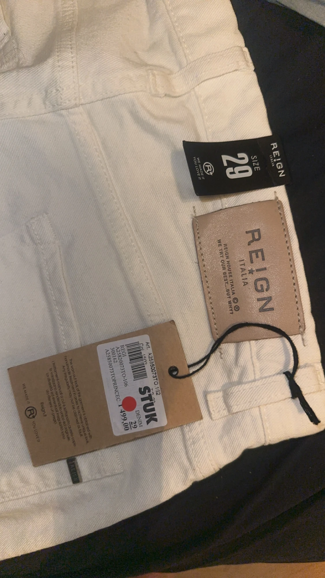 Jeans Reign Paris White Denim 👖 - 2