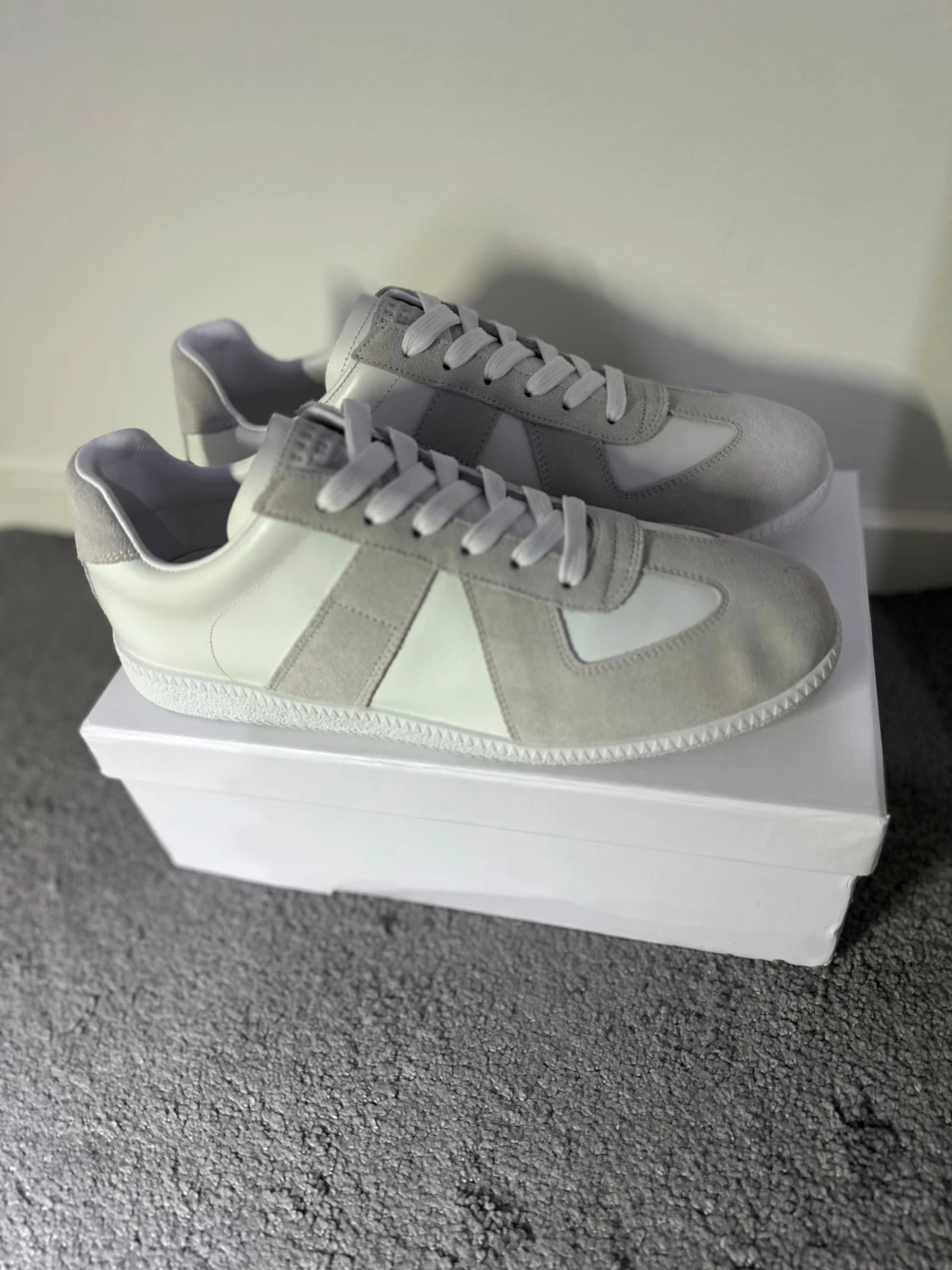 Maison Margiela Gats sneakers vit/grå - 3
