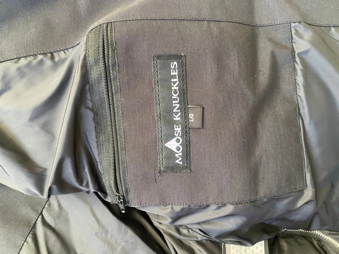 Svart dunjacka Moose Knuckles - 2