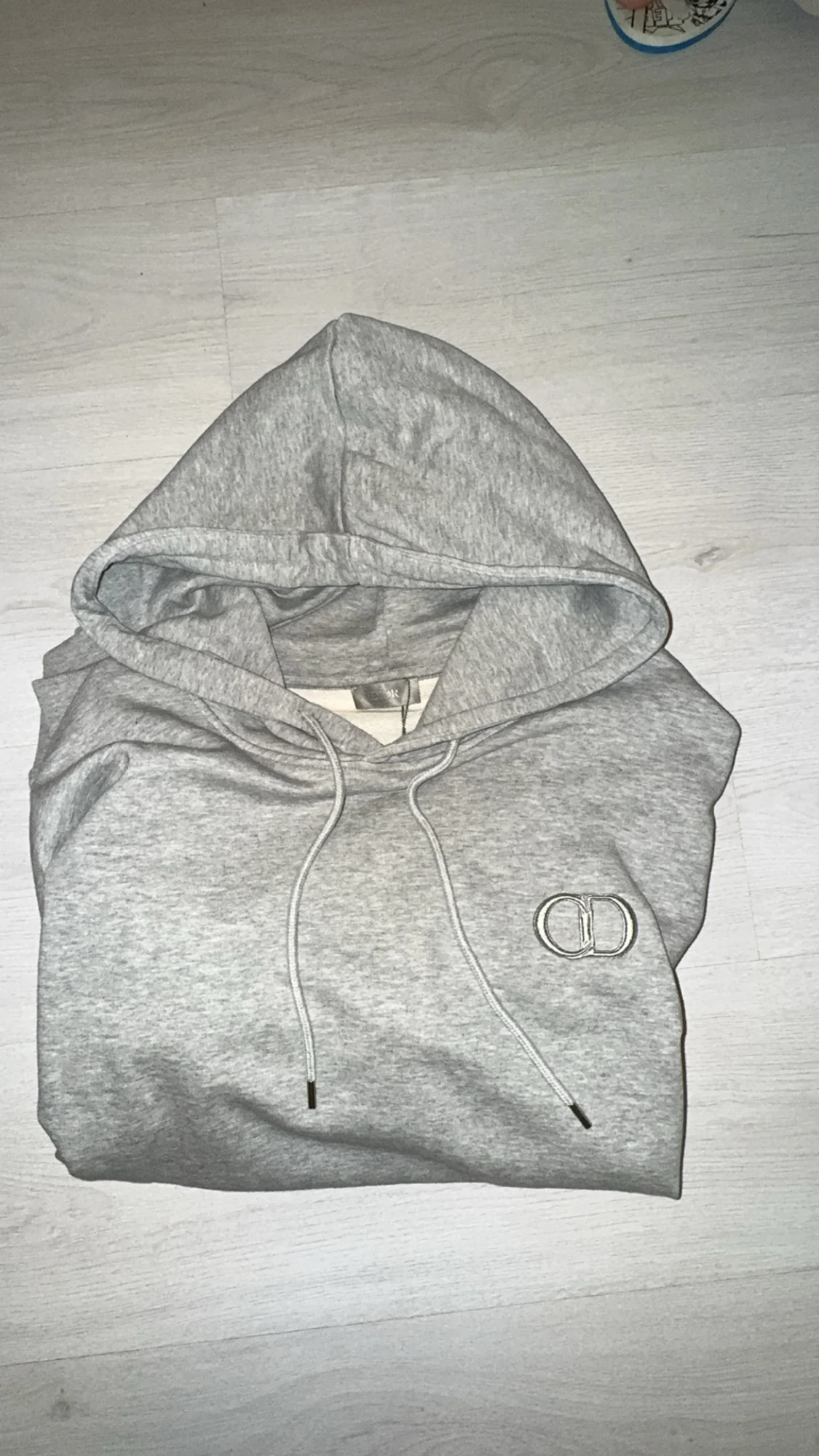 Grå hoodie Lindex  - 1