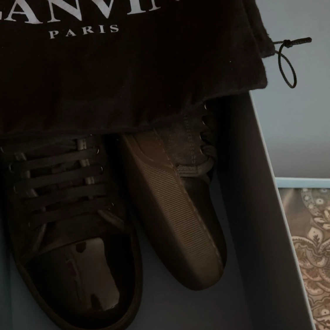 Svarta sneakers från Lanvin