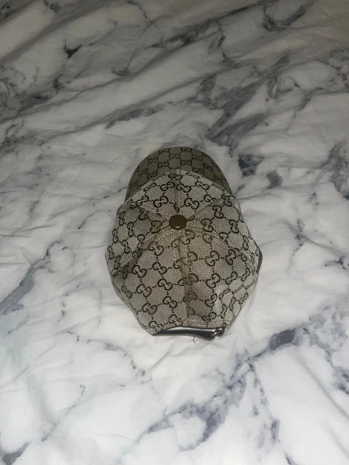 Gucci keps beige med brodyr - 2