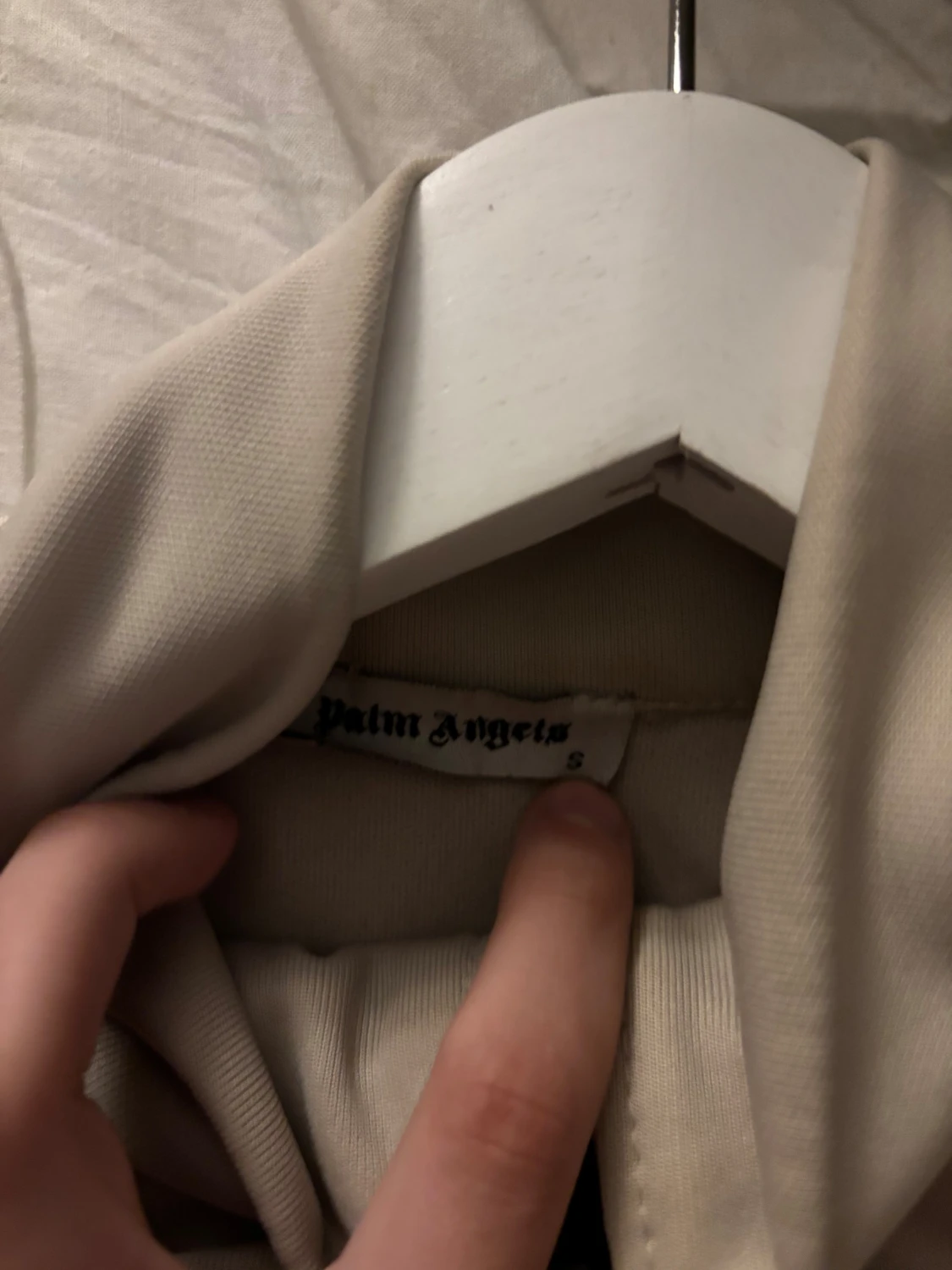 Beige track jacket från Palm Angels - 1