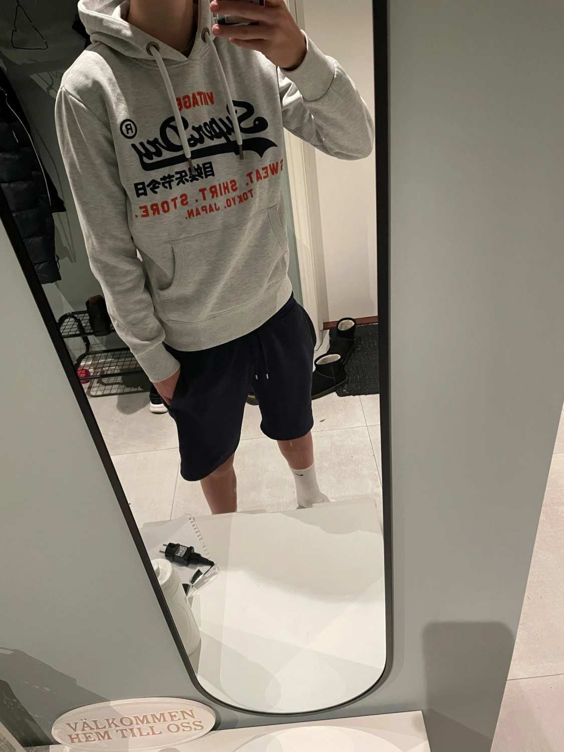 Superdry hoodie grå - 4