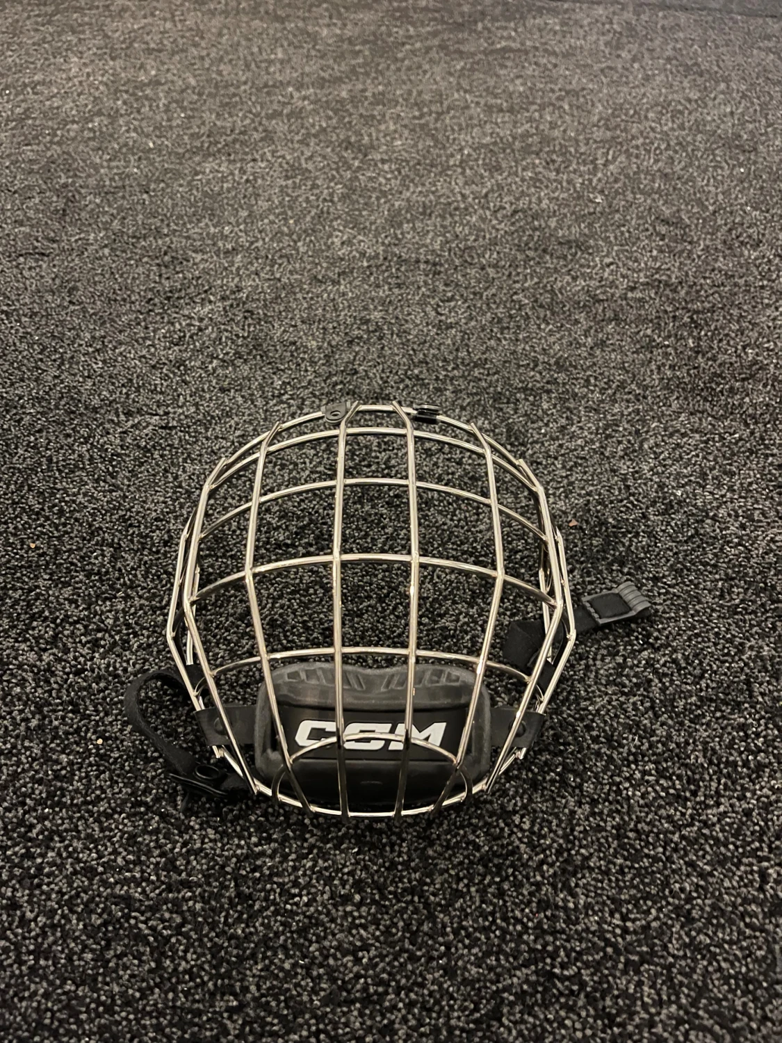 CCM hockeygaller i silver