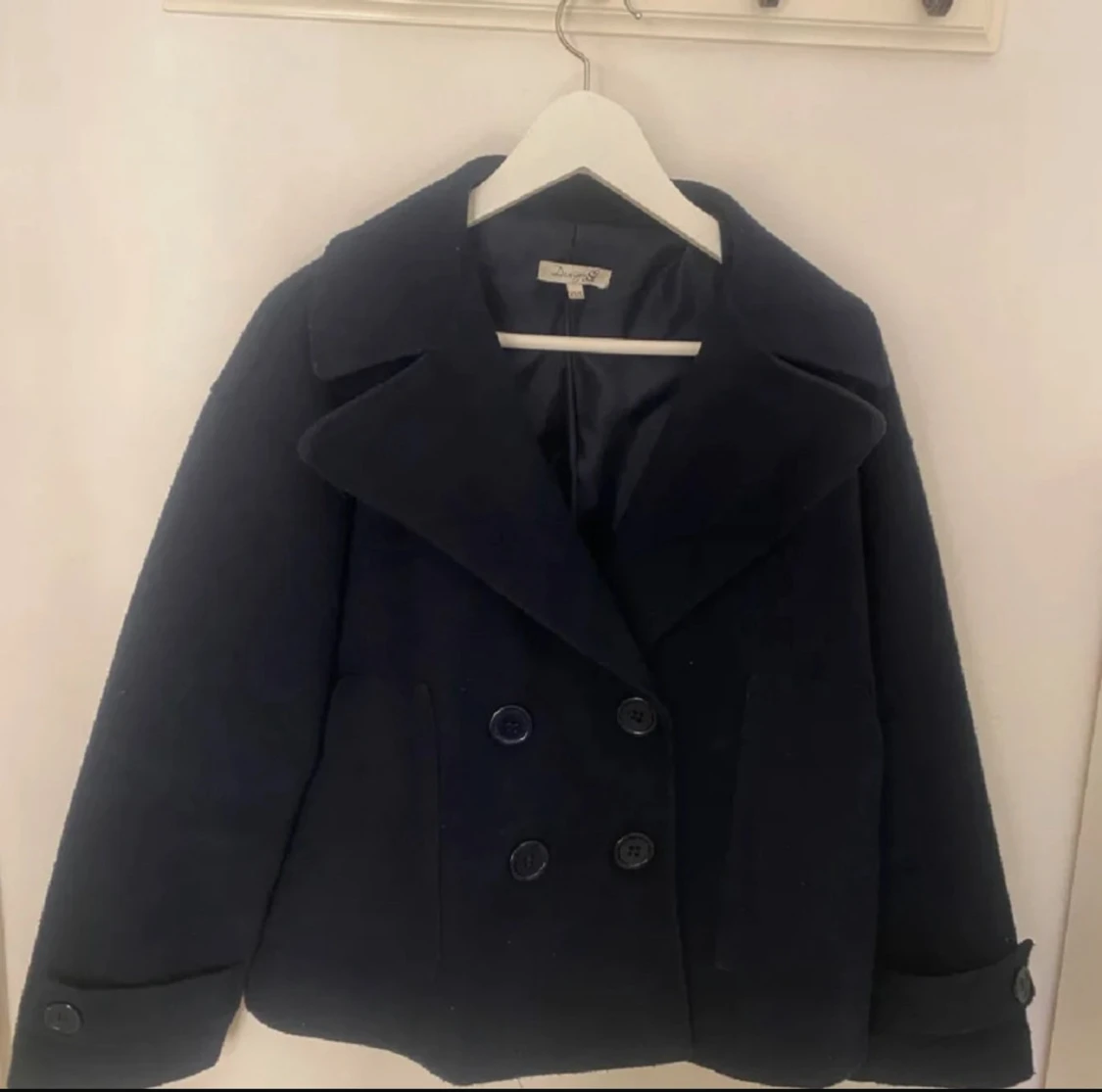 Mörkblå kappa - Design by si