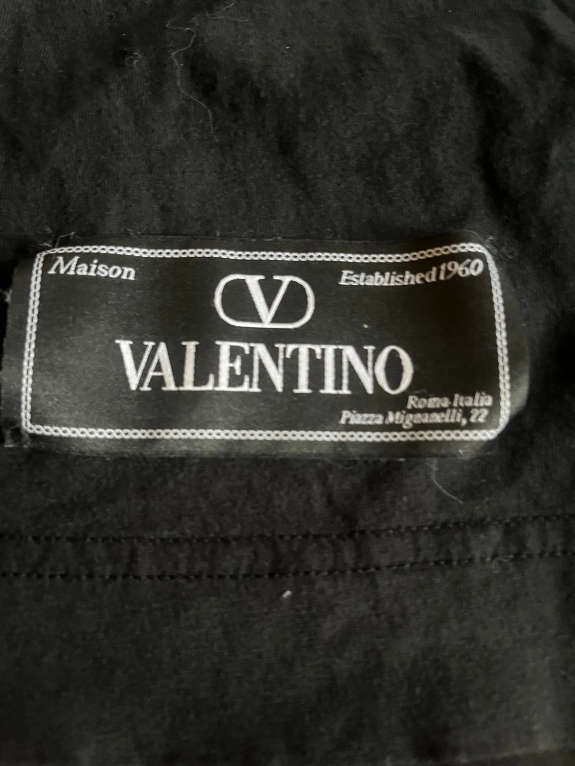 Svart Valentino t-shirt med patch - 3