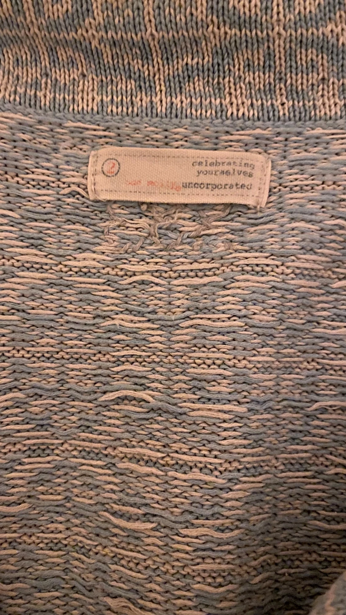 Odd Molly blå stickad cardigan jacka - 3