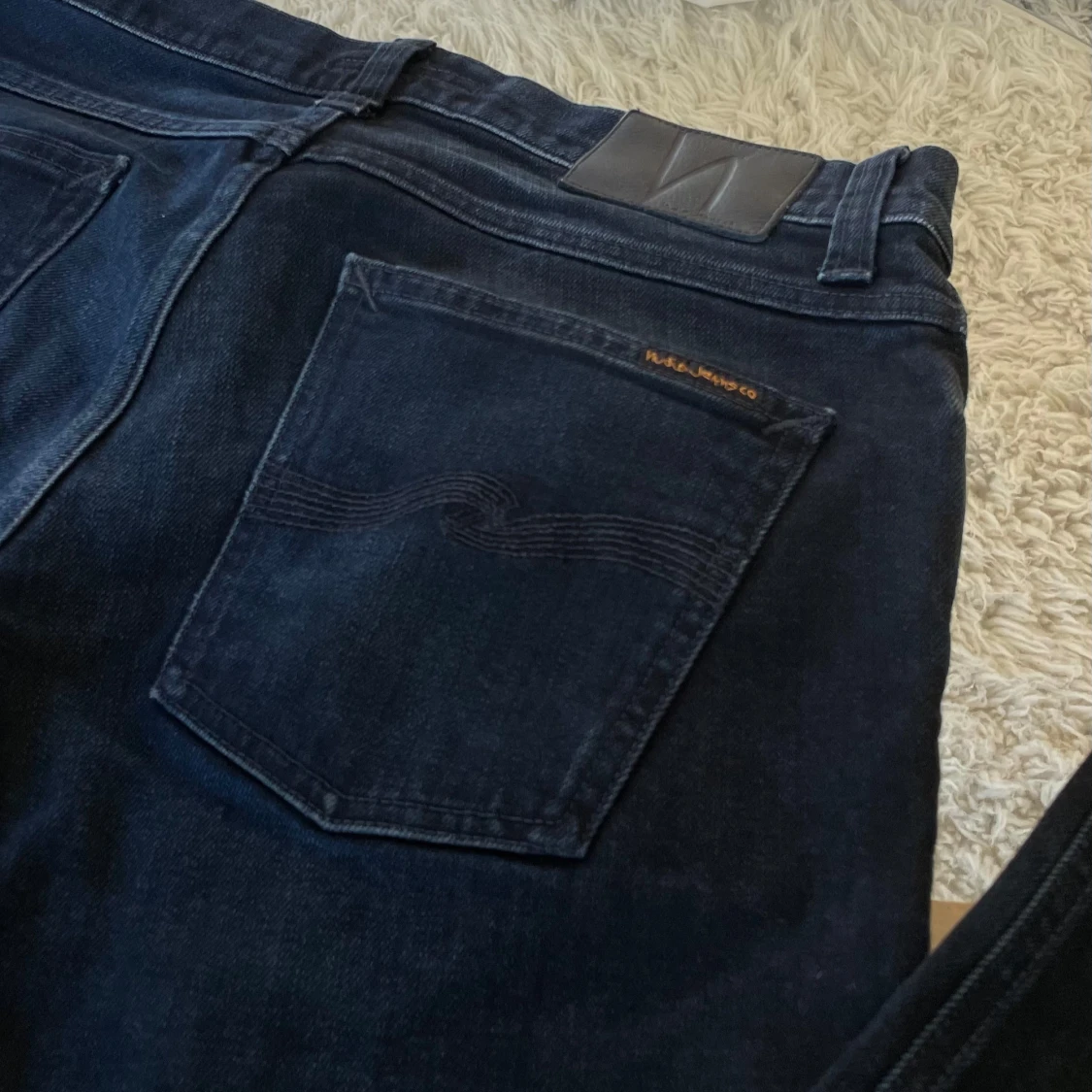 Nudie Jeans Grim Tim mörkblå - 2