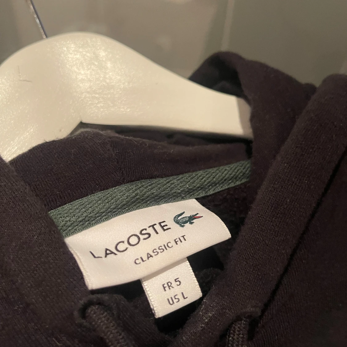 Svart Lacoste Hoodie - 3