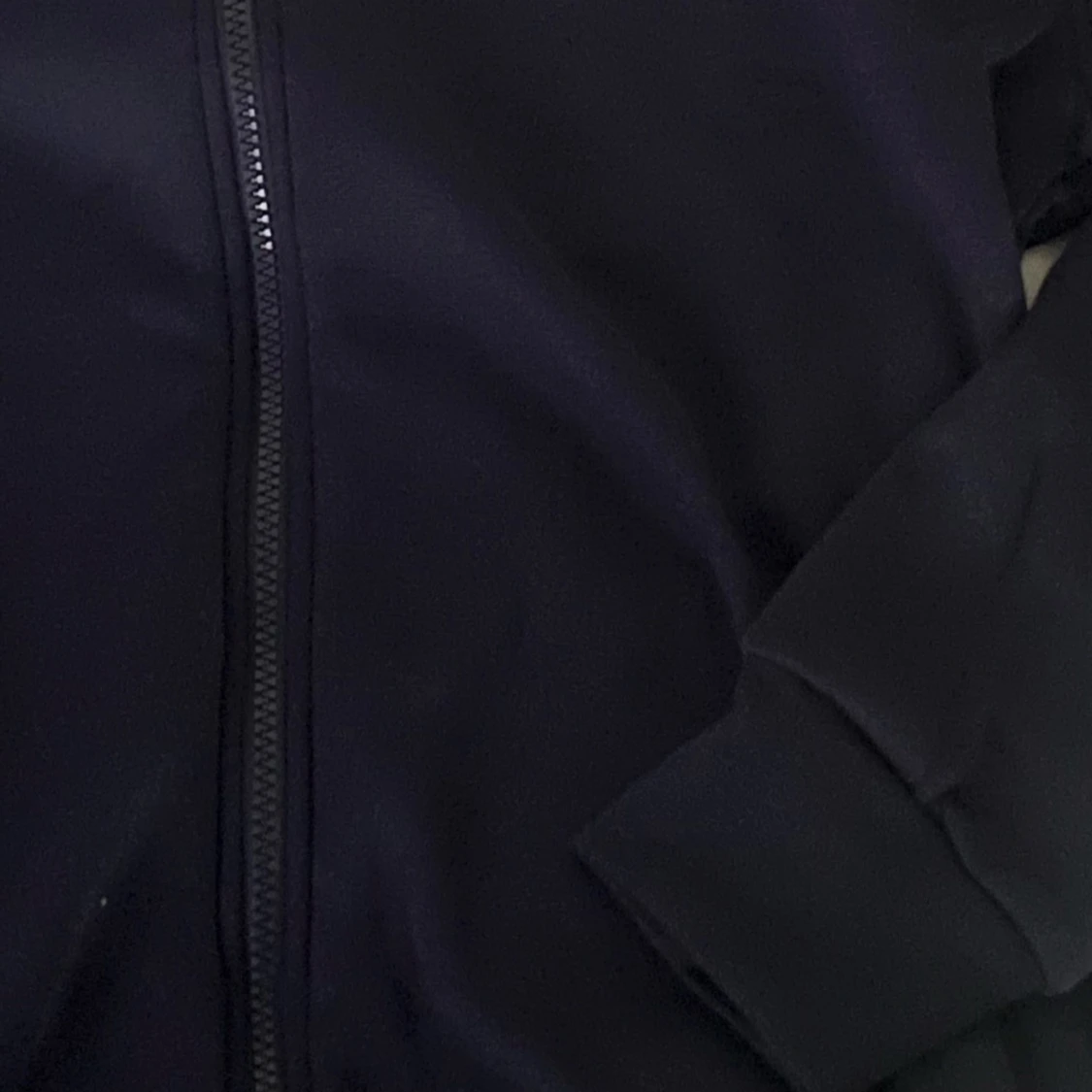 Navy full zip - 2