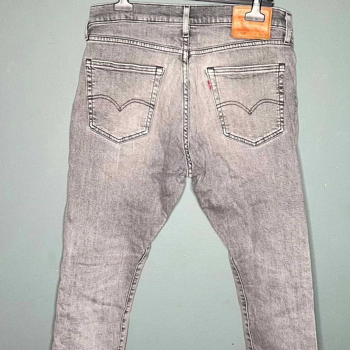Levi's 512 grå jeans W34 L30 - 1