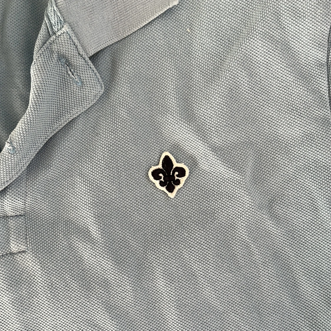 Ljusblå pikétröja från Morris - 3