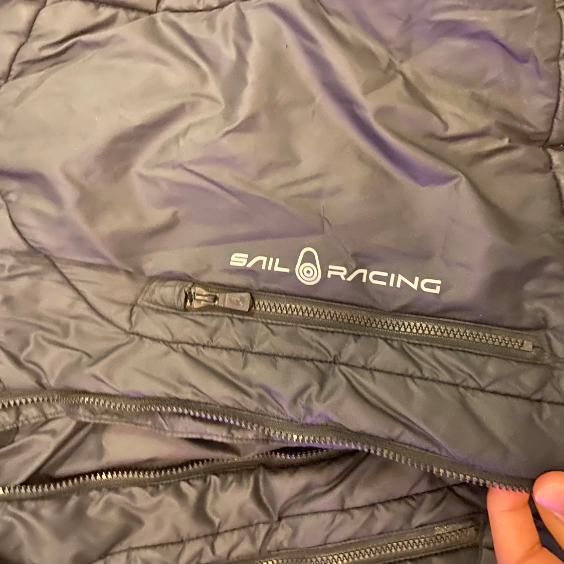Svart vindjacka från Sail Racing L - 1