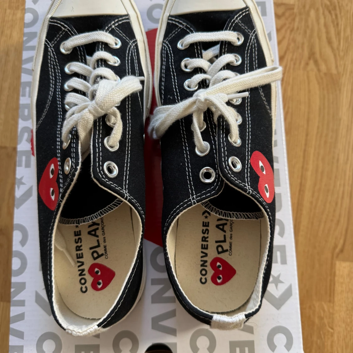 Converse CDG Play Chuck 70 svart/röd - 1