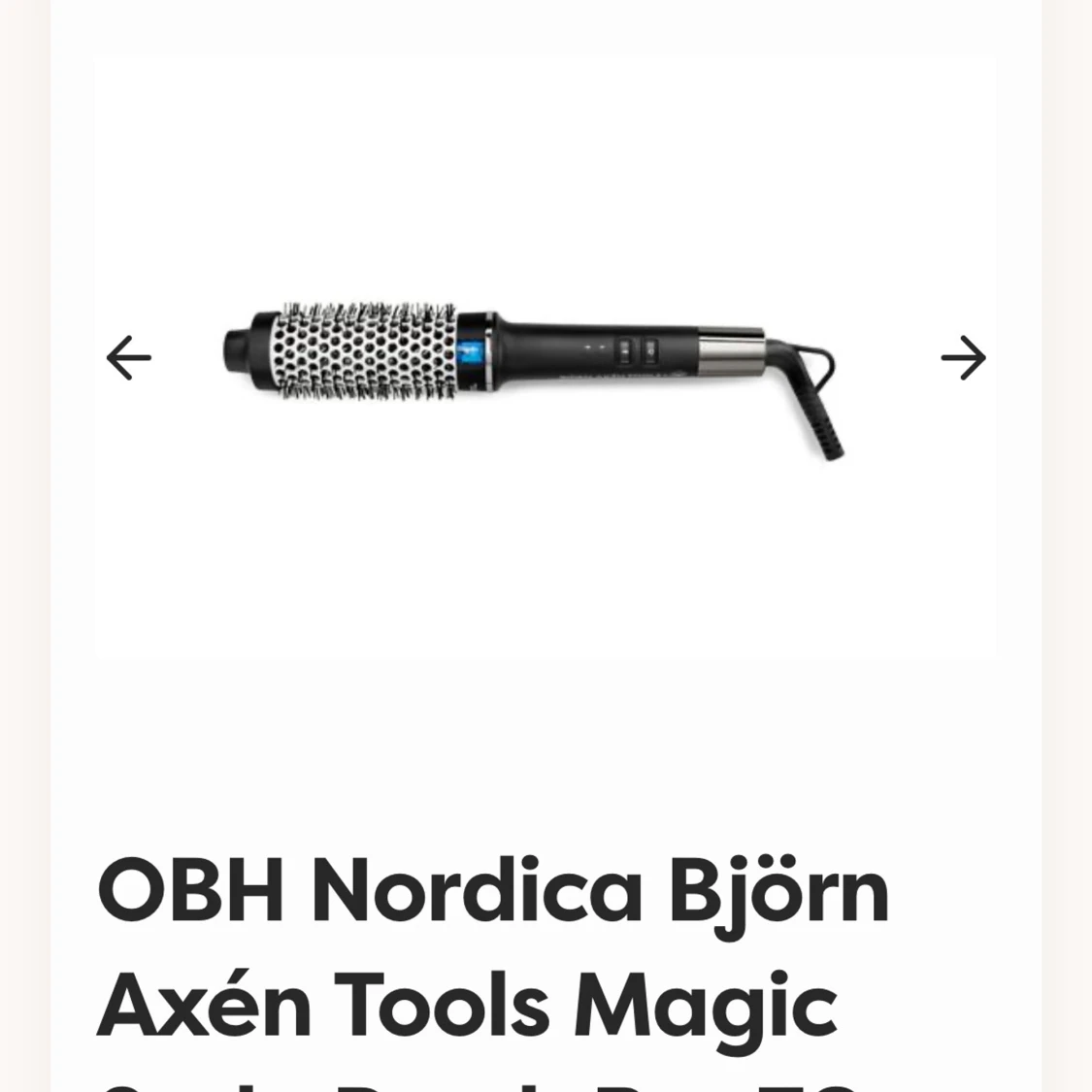 Björn Axén Tools Magic Style Brush 38