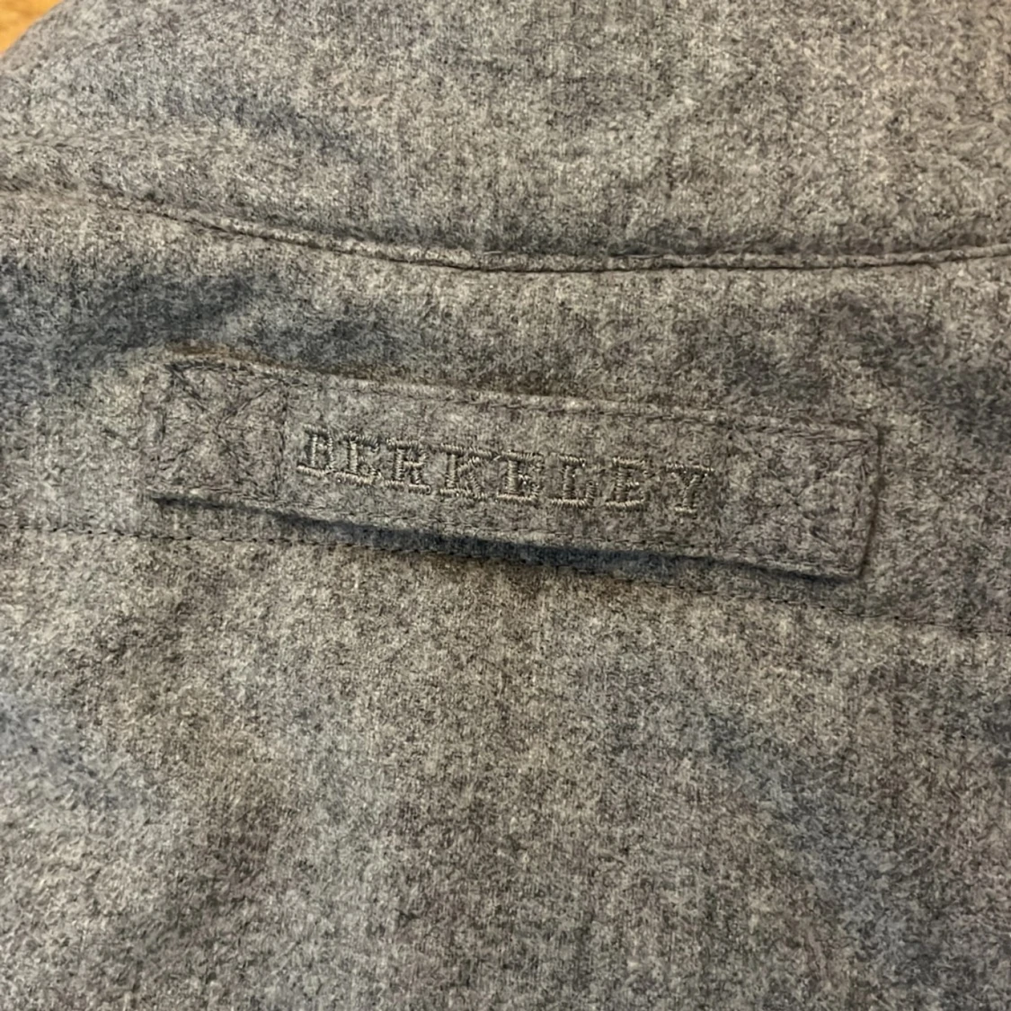 	Exklusiv Berkeley väst i italiensk ullflanell, Medium - 93