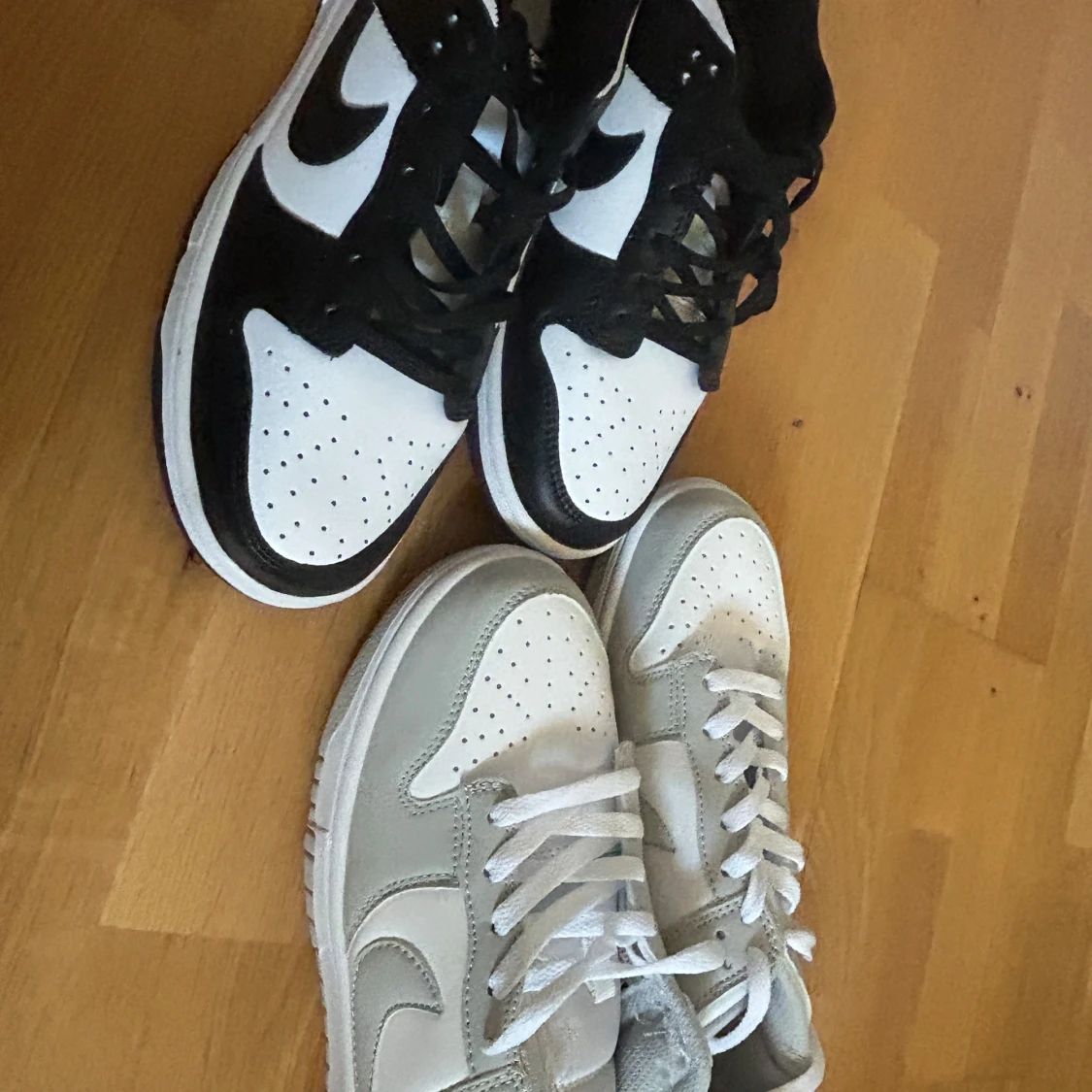 Nike Dunk sneakers svart/vit & grå/vit - 2