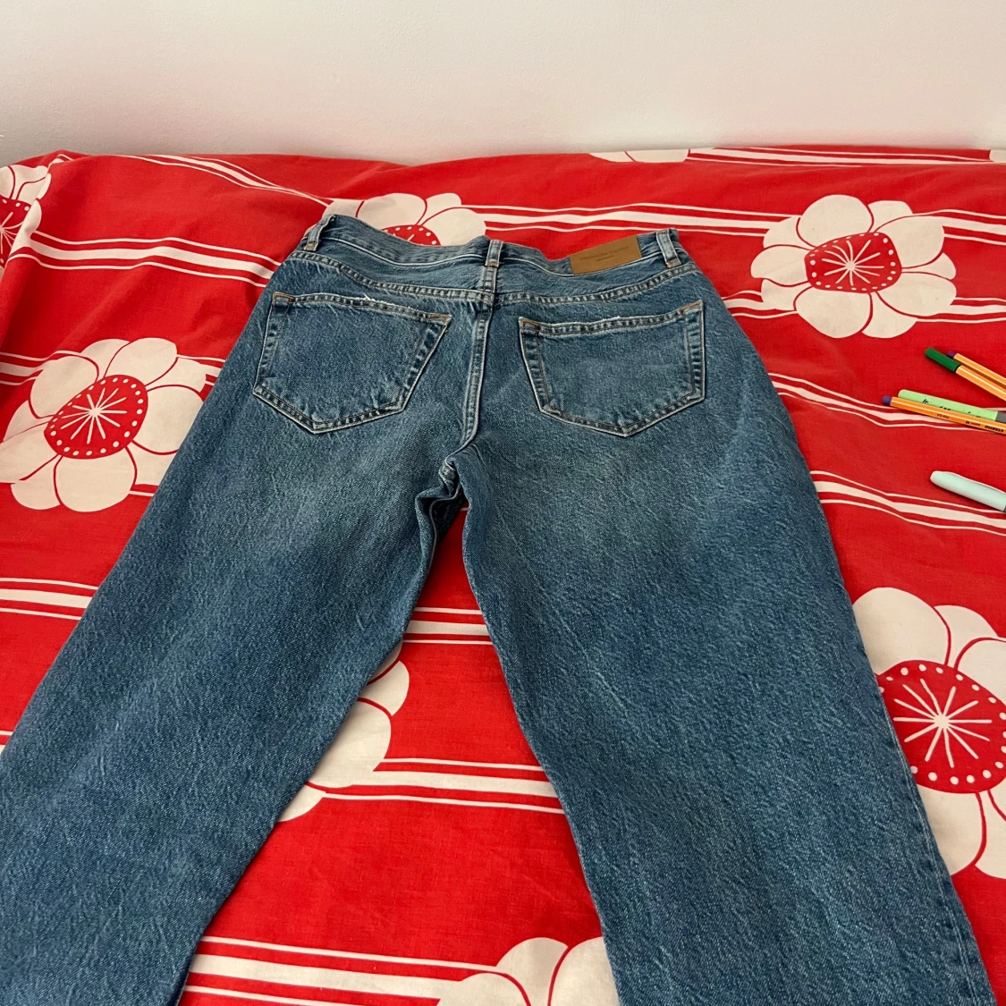 Blå raka jeans från g perfect jeans - 1