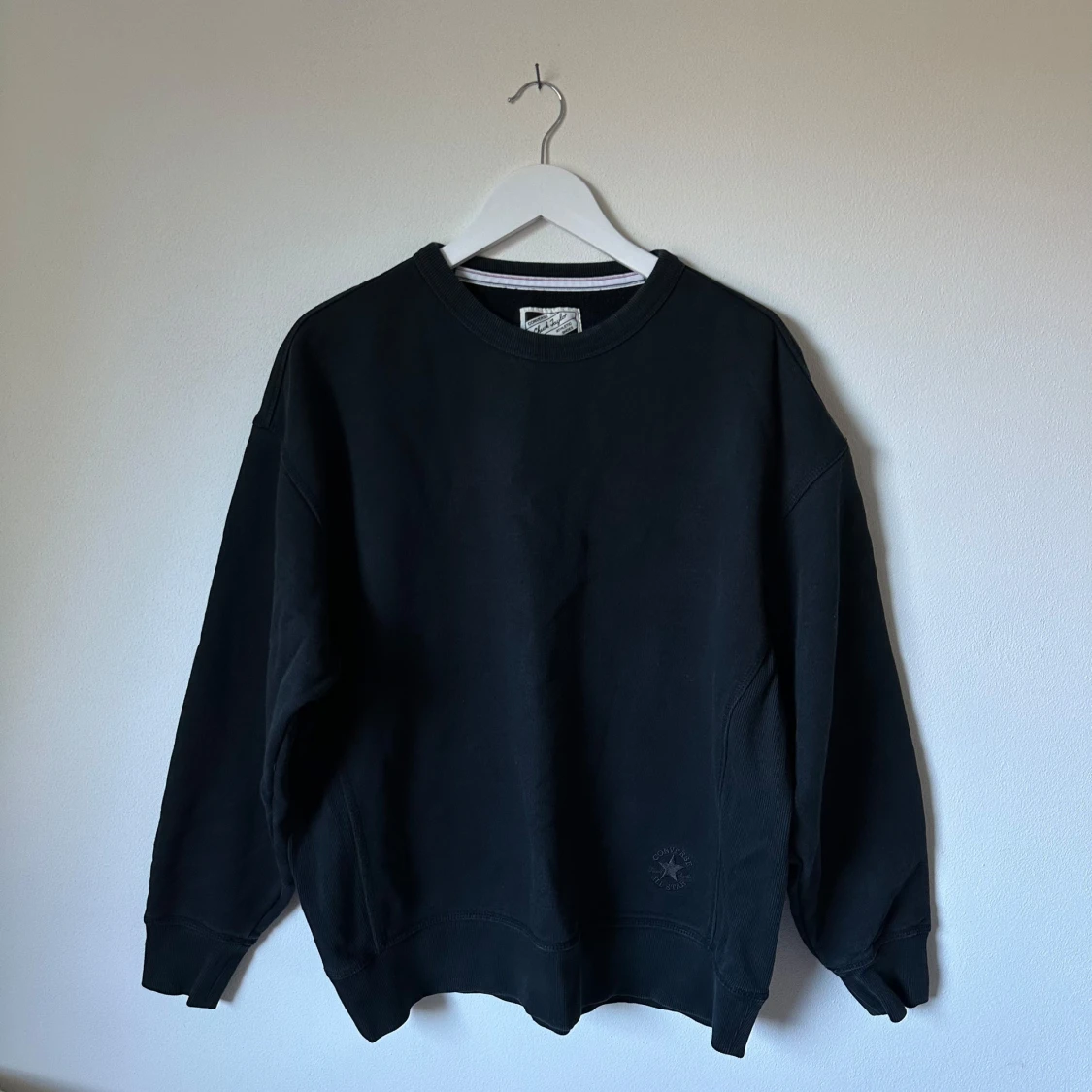 Blå sweatshirt från Converse Chuck Taylor