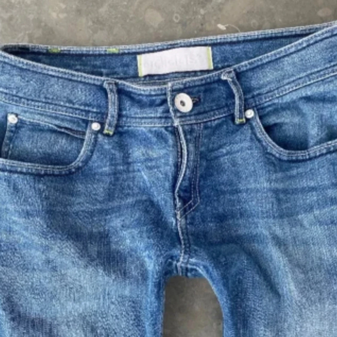 Lågmidjade jeans - 2