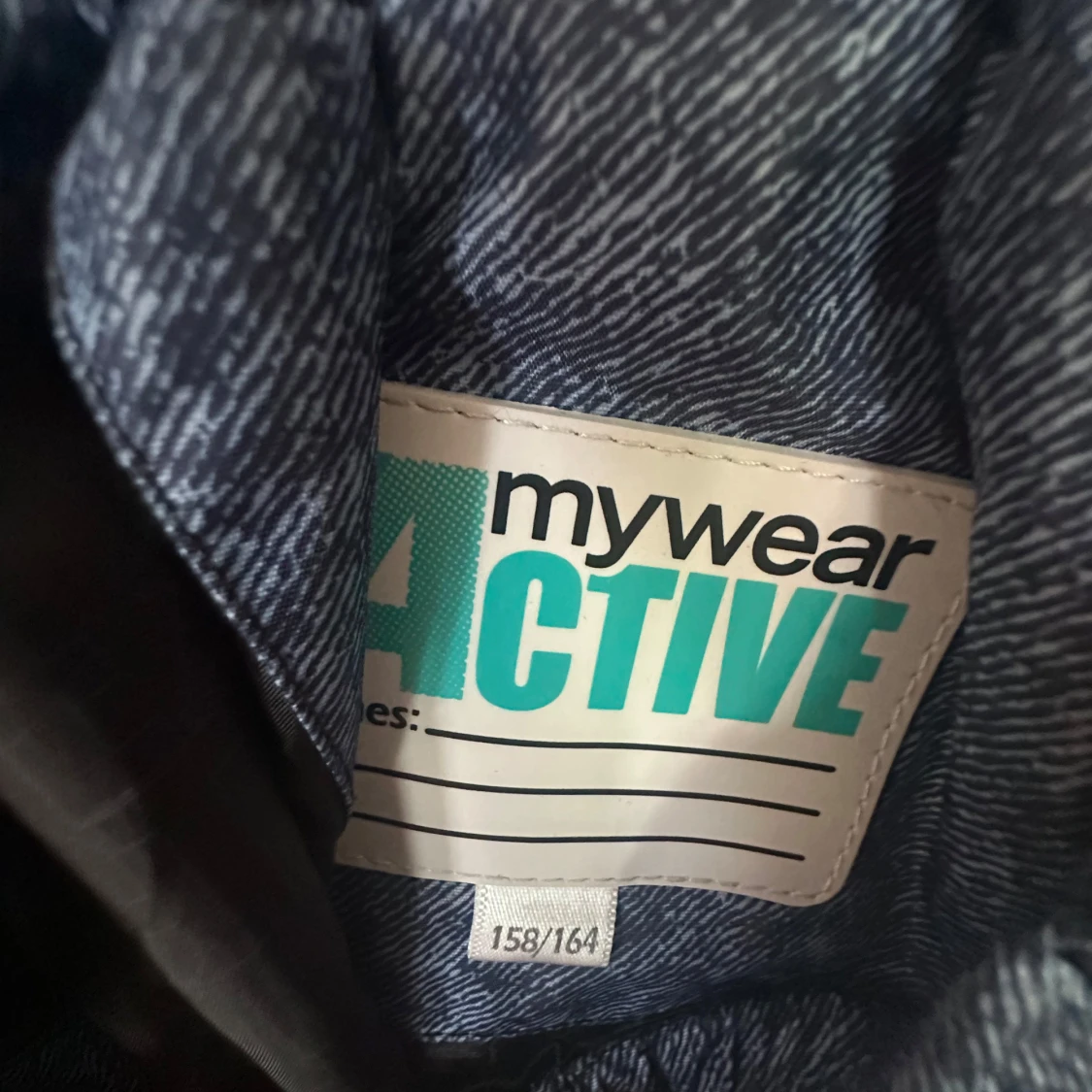 Blå skalbyxor från Mywear Active - 1
