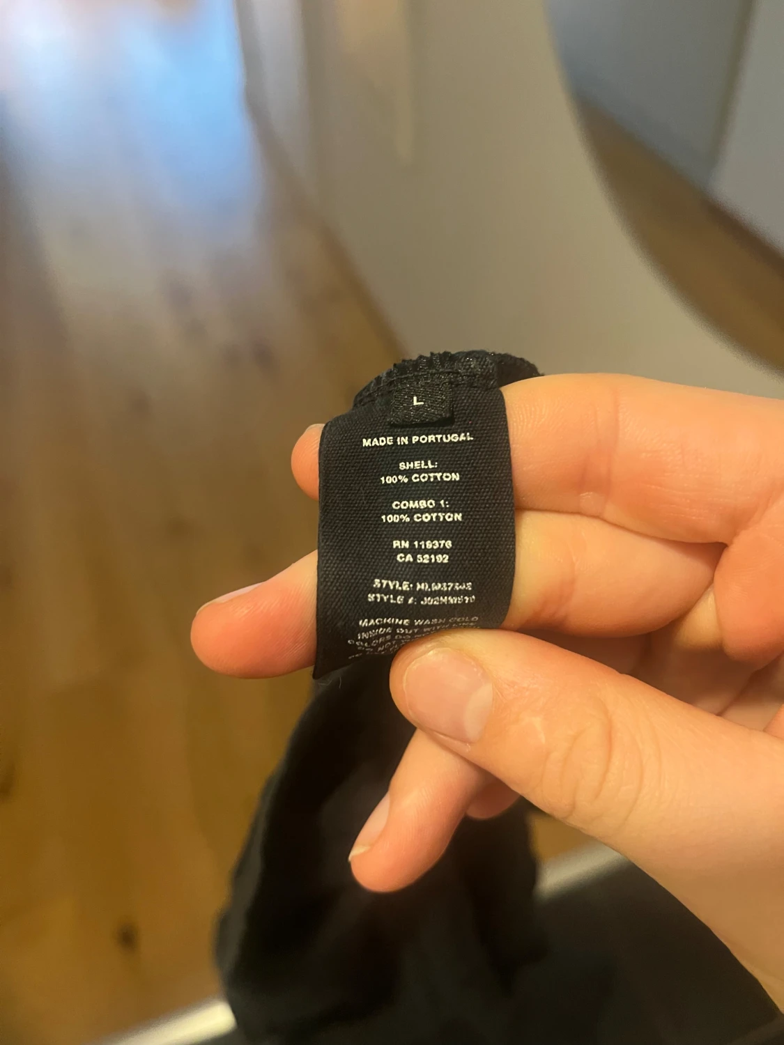 Svart Helmut Lang t-shirt i bomull - 3