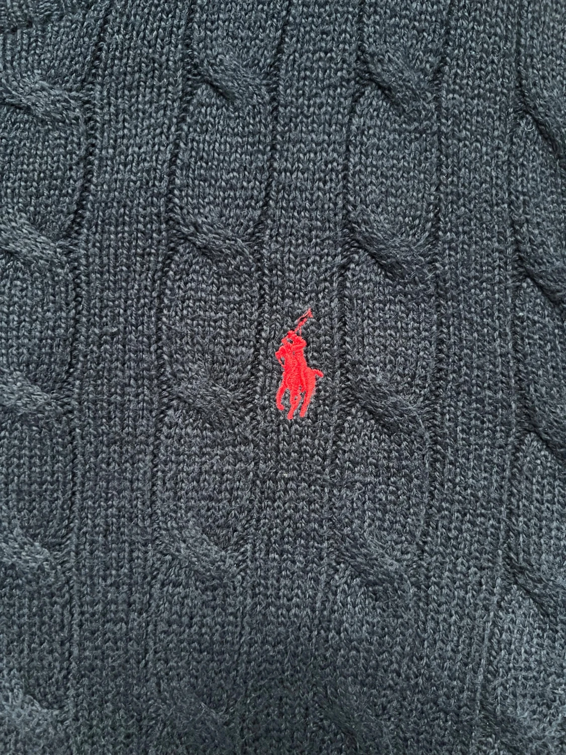 Ralph lauren kabelstickad tröja  - 3