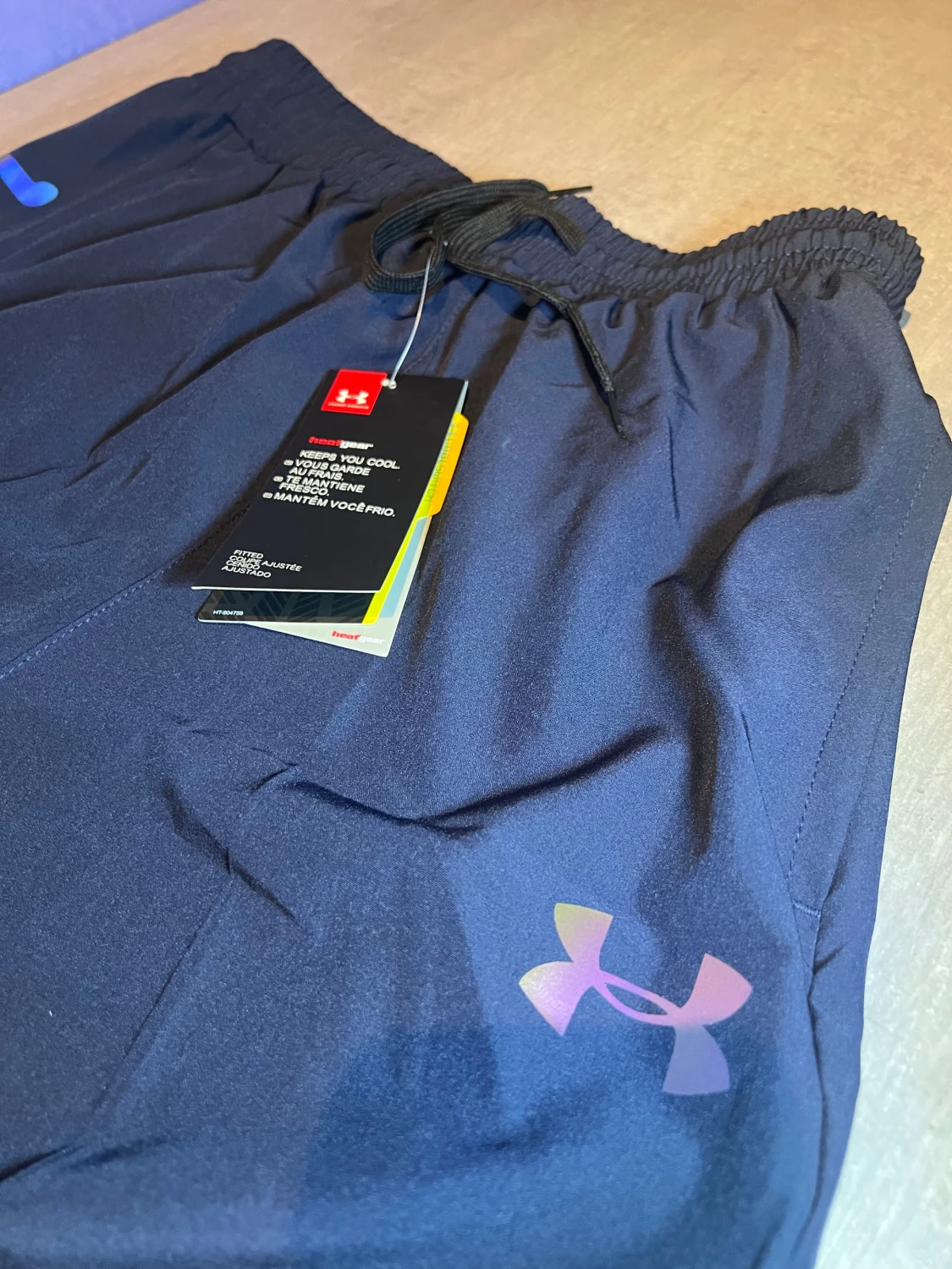 Blå träningsshorts från Under Armour - 1
